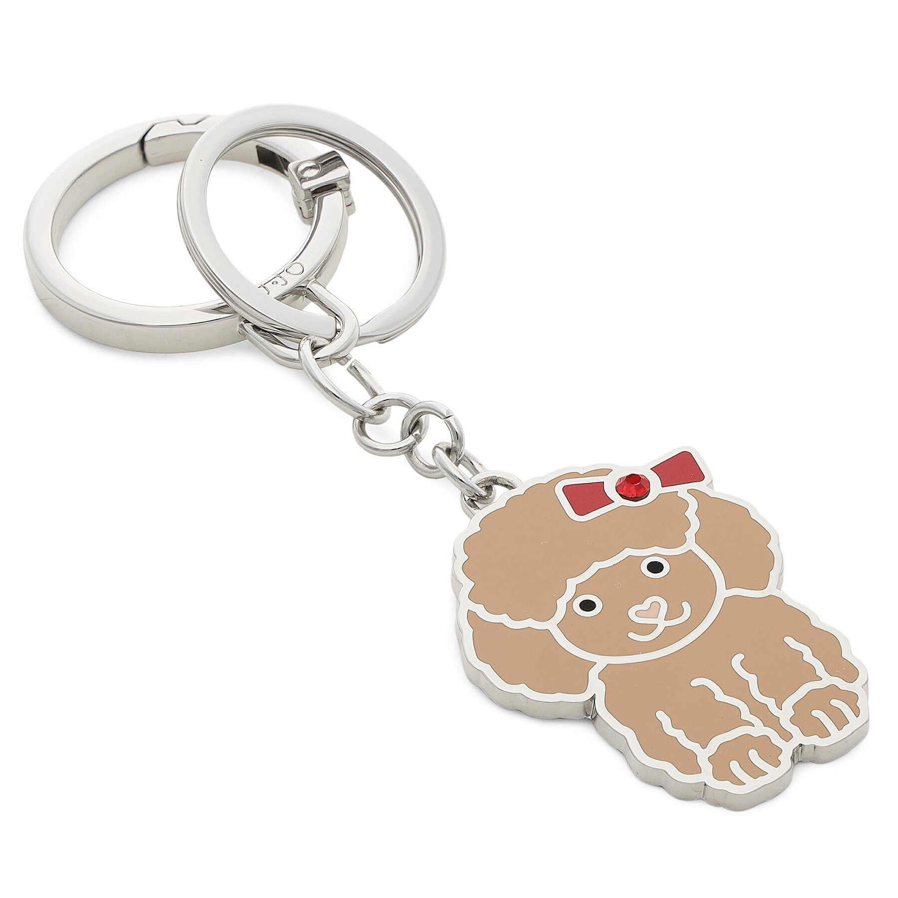 Liu Jo Ключодържател Key Ring Poodle AA2253 A0001 Сребрист - Pepit.bg