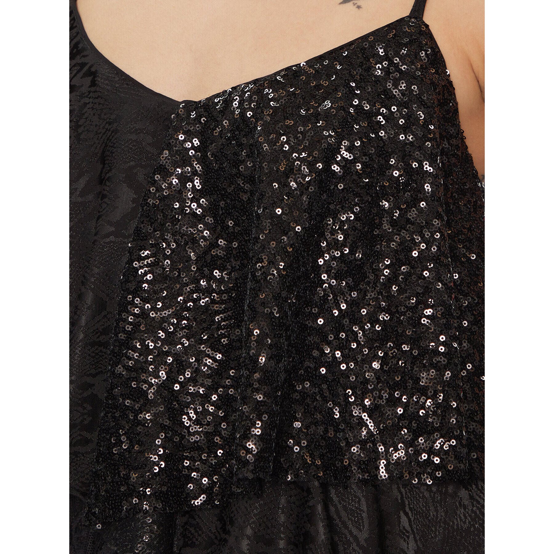 Liu Jo Коктейлна рокля CA4209 T3846 Черен Regular Fit - Pepit.bg
