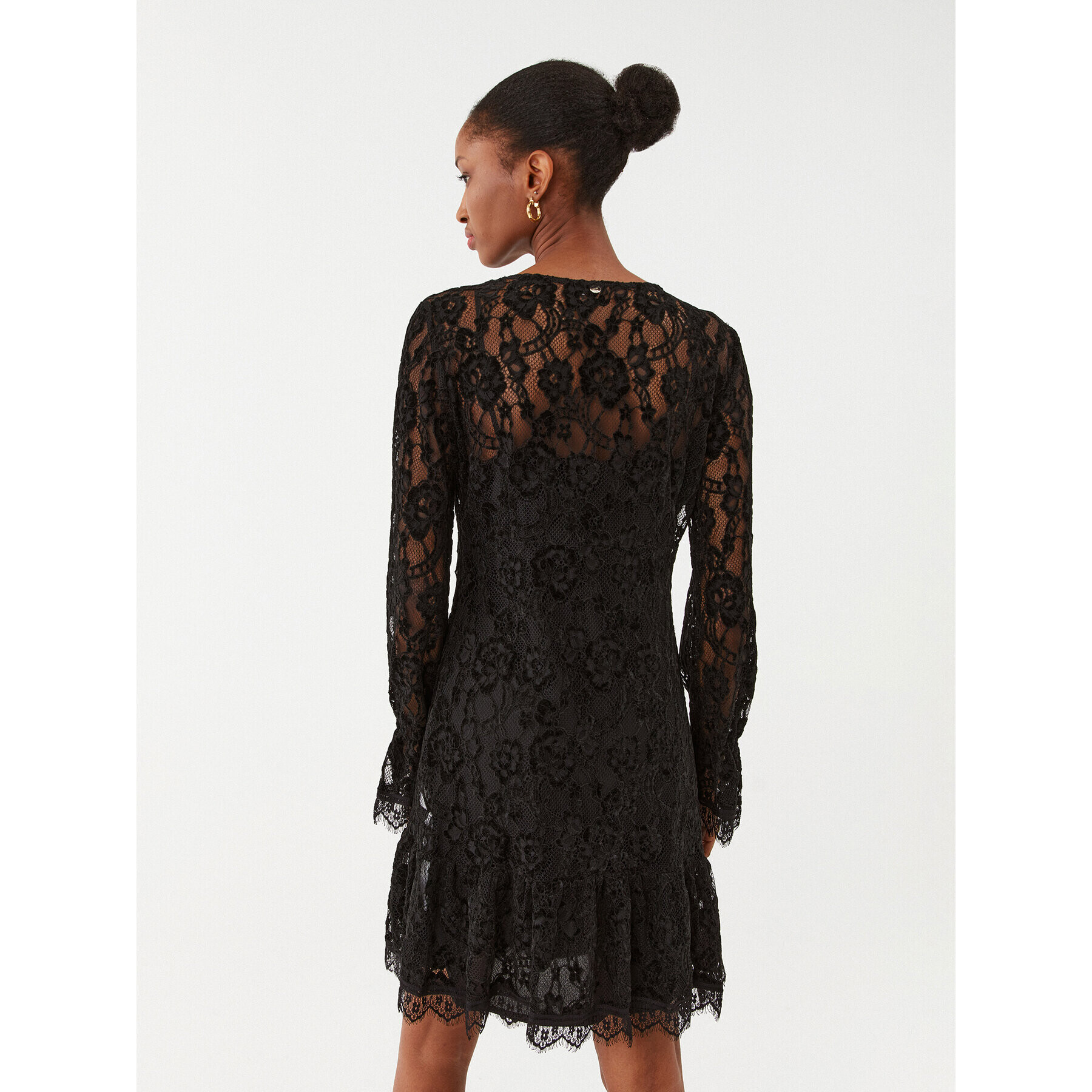Liu Jo Коктейлна рокля MF3393 J4604 Черен Regular Fit - Pepit.bg