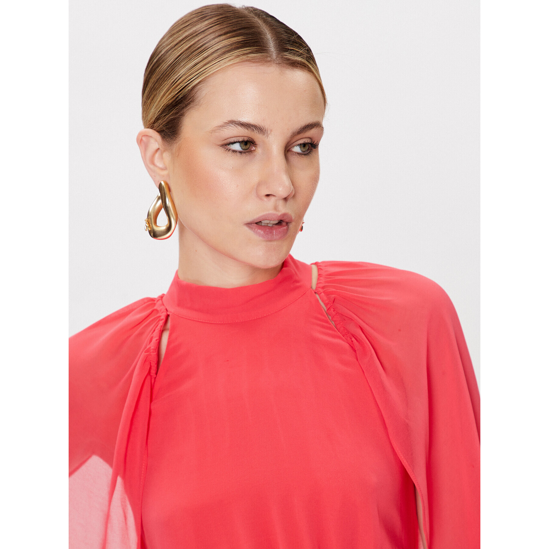 Liu Jo Коктейлна рокля WA3318 TS191 Червен Regular Fit - Pepit.bg
