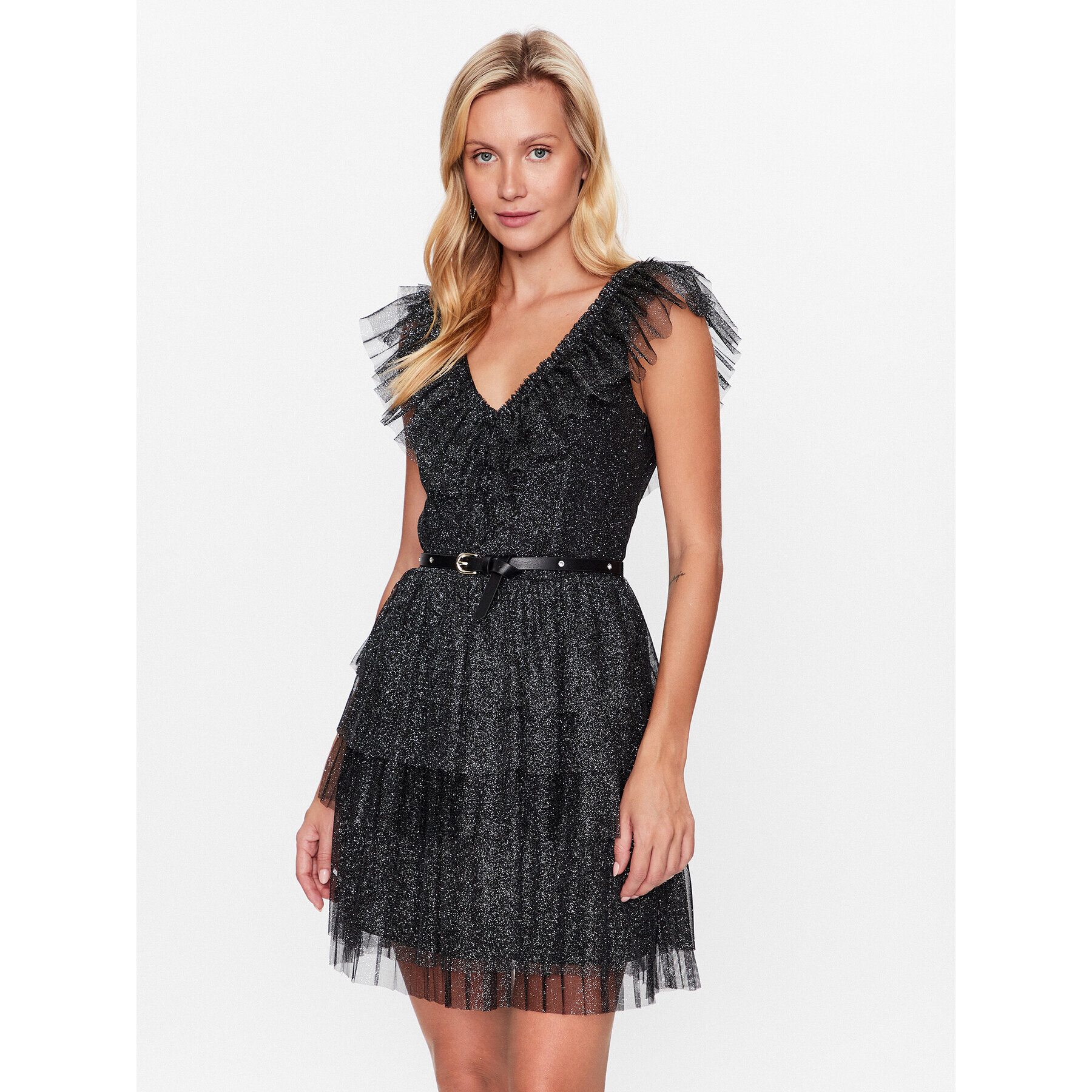 Liu Jo Коктейлна рокля WA3322 J4502 Черен Regular Fit - Pepit.bg