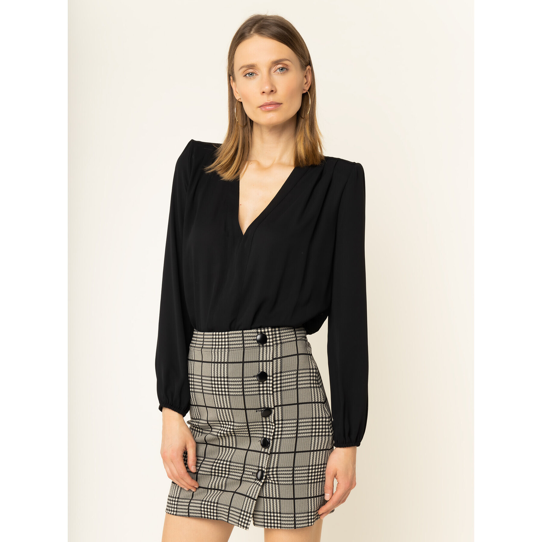 Liu Jo Коктейлна рокля C69110 J1827 Черен Regular Fit - Pepit.bg
