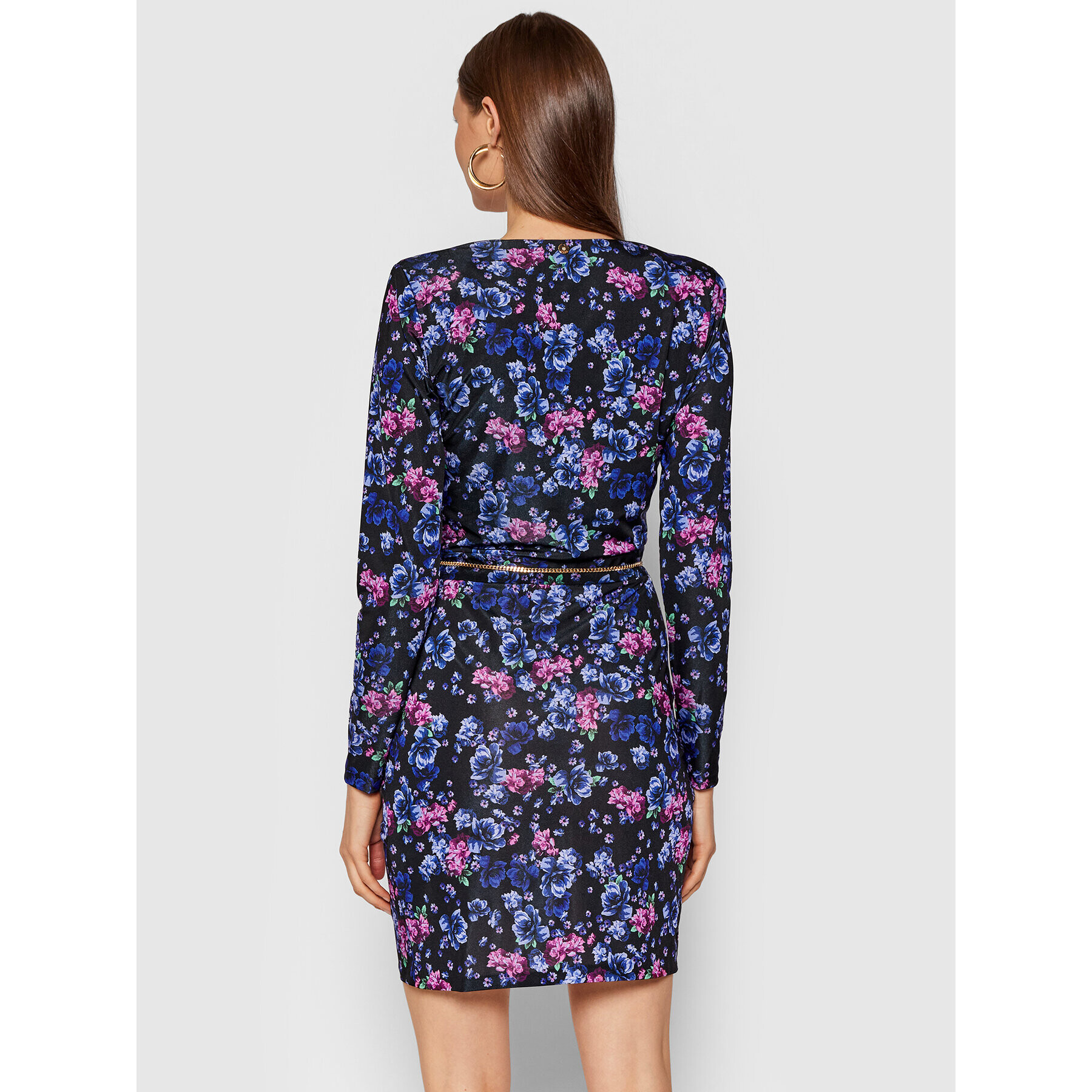 Liu Jo Коктейлна рокля CF1221 J6265 Черен Regular Fit - Pepit.bg