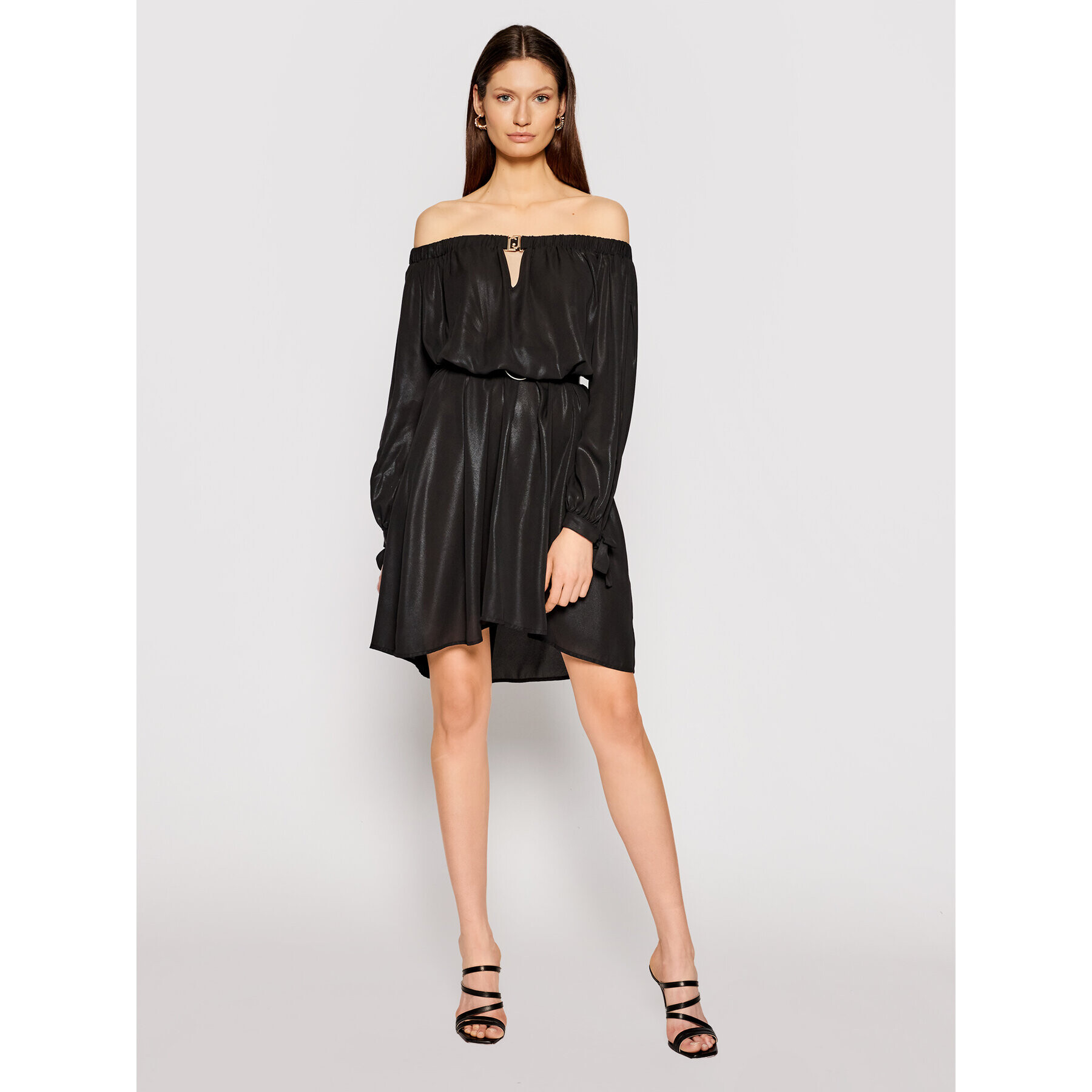 Liu Jo Коктейлна рокля VA1020 T4859 Черен Regular Fit - Pepit.bg