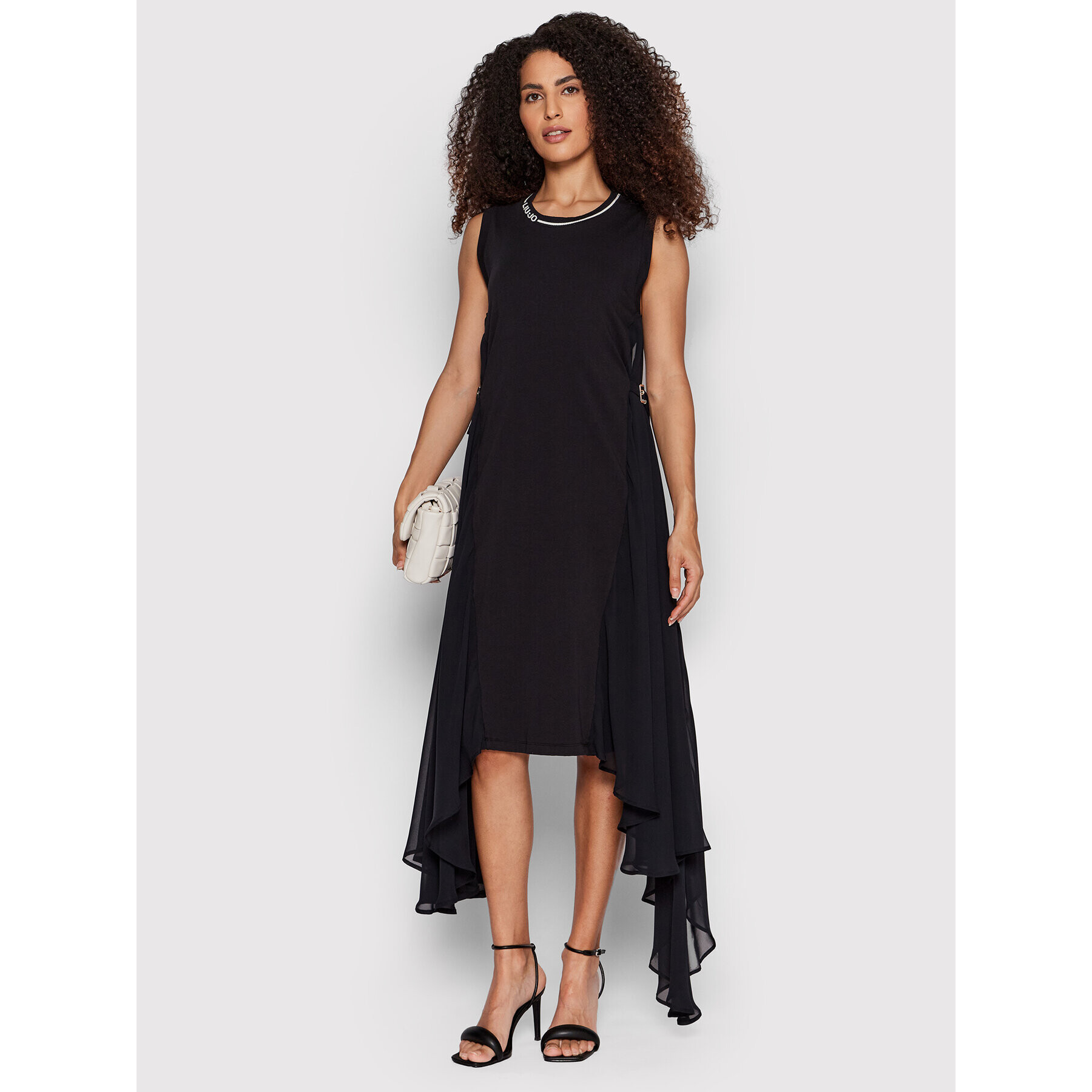 Liu Jo Sport Лятна рокля TA2180 J0088 Черен Regular Fit - Pepit.bg