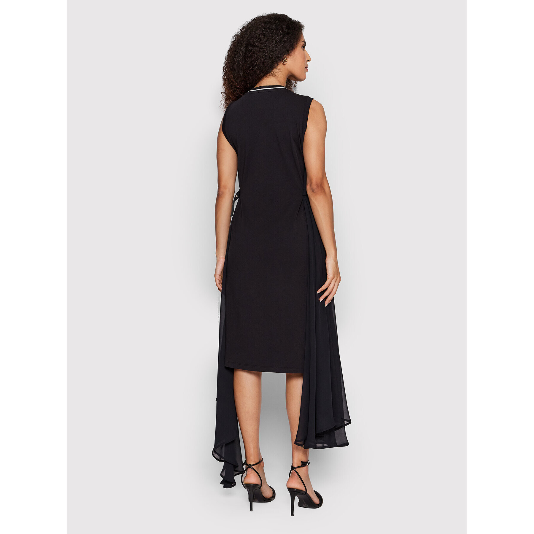 Liu Jo Sport Лятна рокля TA2180 J0088 Черен Regular Fit - Pepit.bg