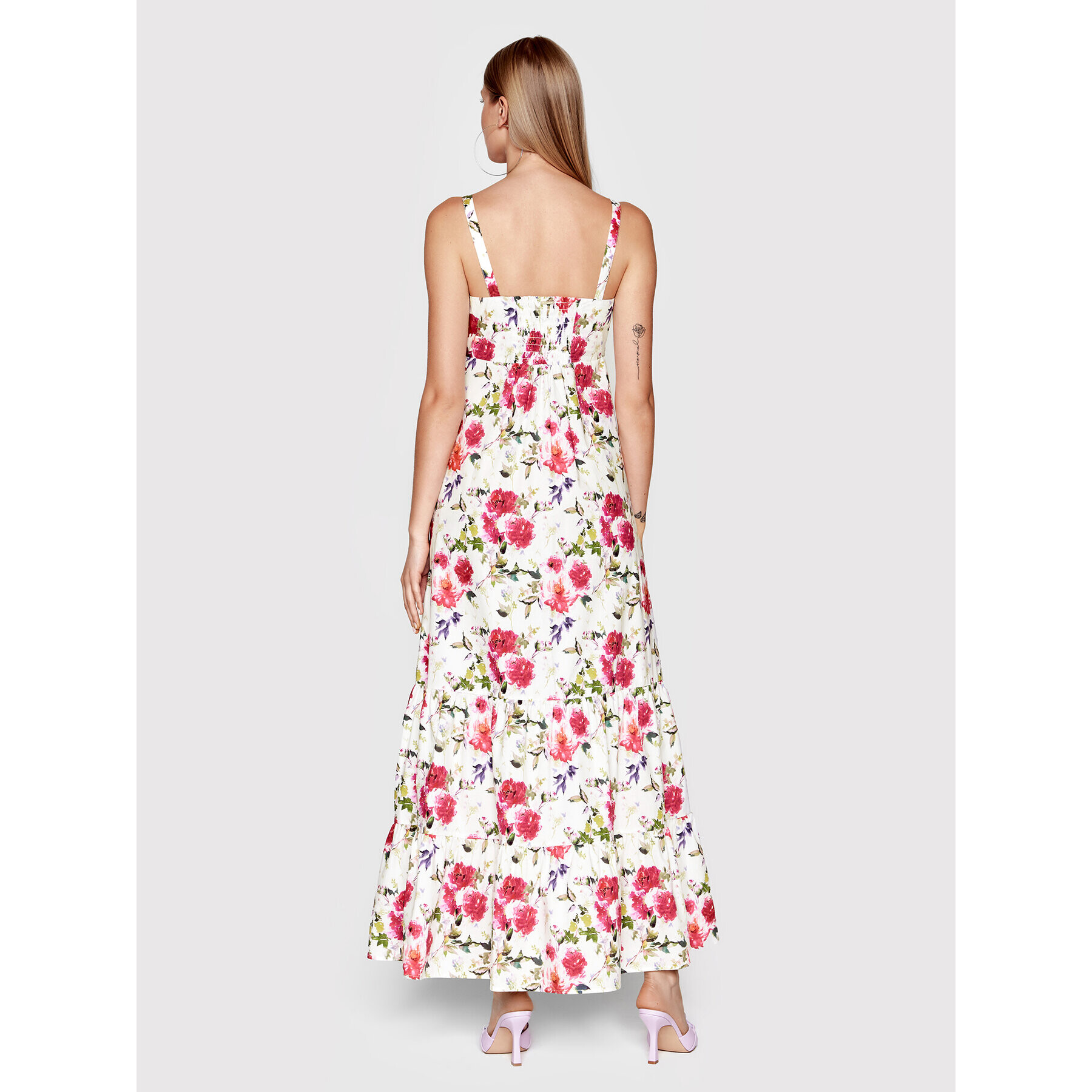 Liu Jo Лятна рокля WA2143 T4883 Бял Regular Fit - Pepit.bg