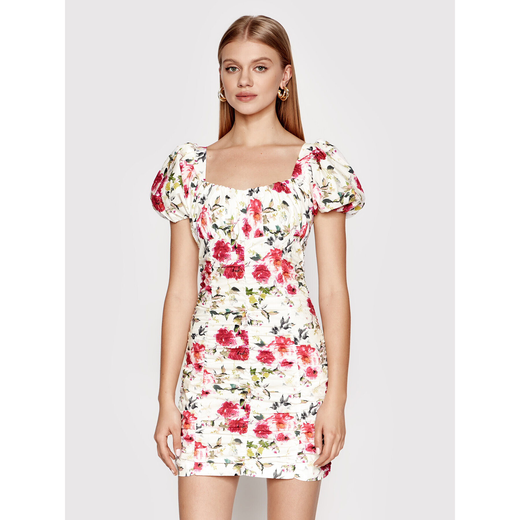 Liu Jo Лятна рокля WA2281 T4883 Бял Regular Fit - Pepit.bg