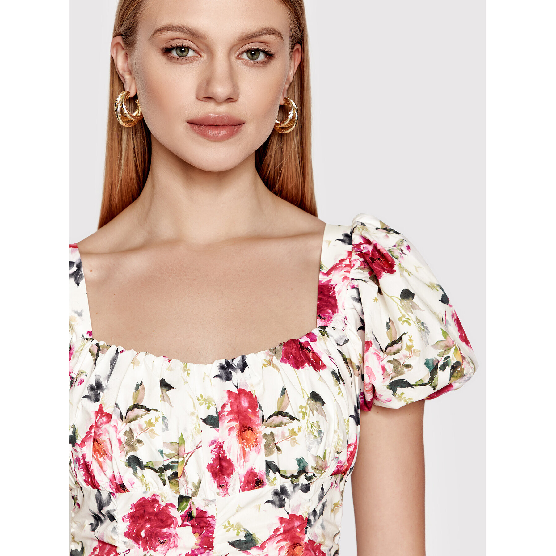 Liu Jo Лятна рокля WA2281 T4883 Бял Regular Fit - Pepit.bg