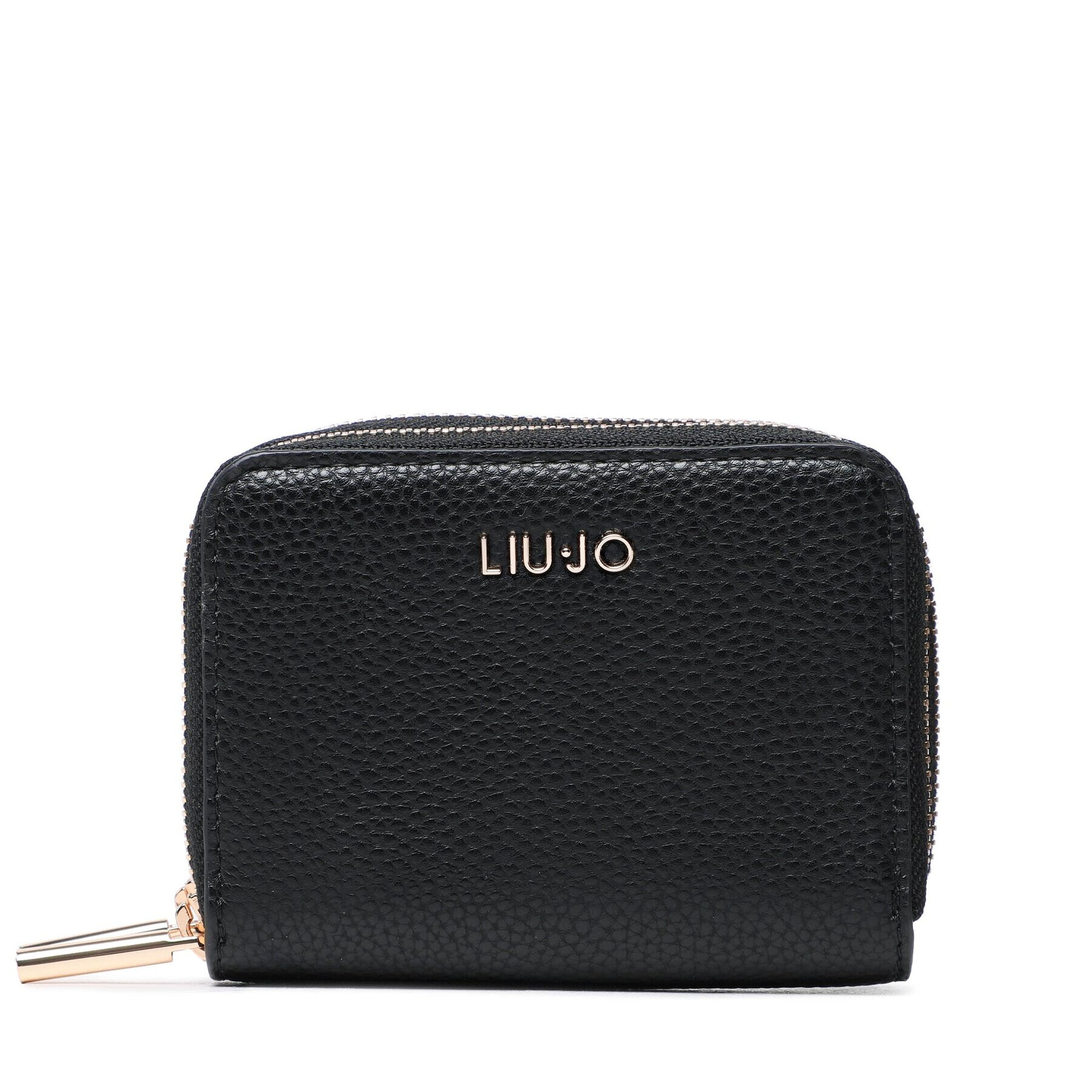 Liu Jo Малък дамски портфейл Ecs S Double Zip AA3267 E0086 Черен - Pepit.bg