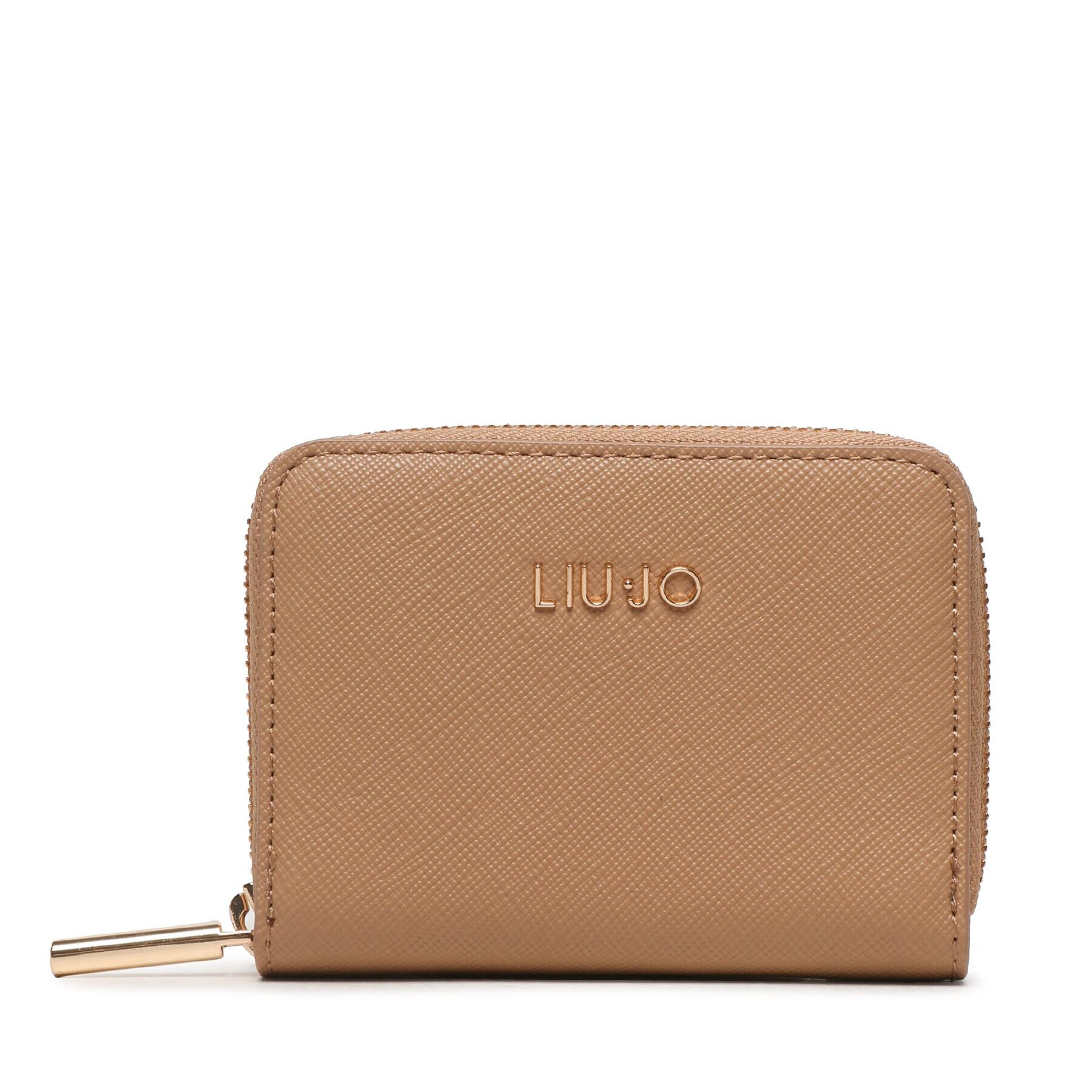 Liu Jo Малък дамски портфейл Ecs S Zip Around AF3383 E0087 Кафяв - Pepit.bg