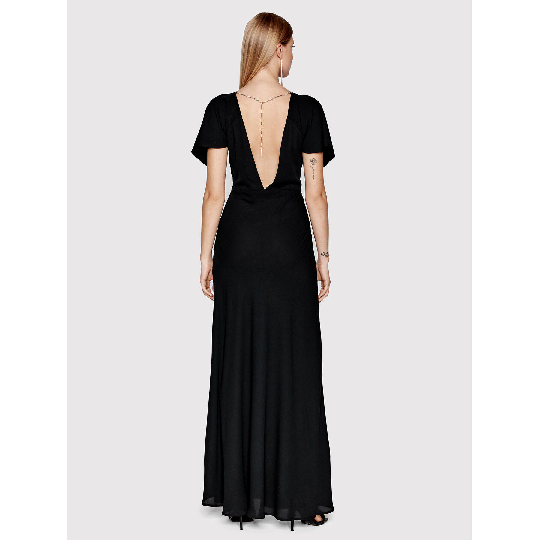 Liu Jo Официална рокля CA2284 T5863 Черен Regular Fit - Pepit.bg