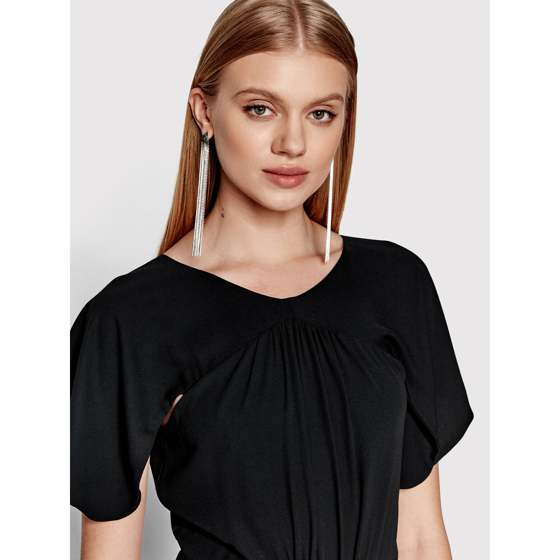 Liu Jo Официална рокля CA2284 T5863 Черен Regular Fit - Pepit.bg