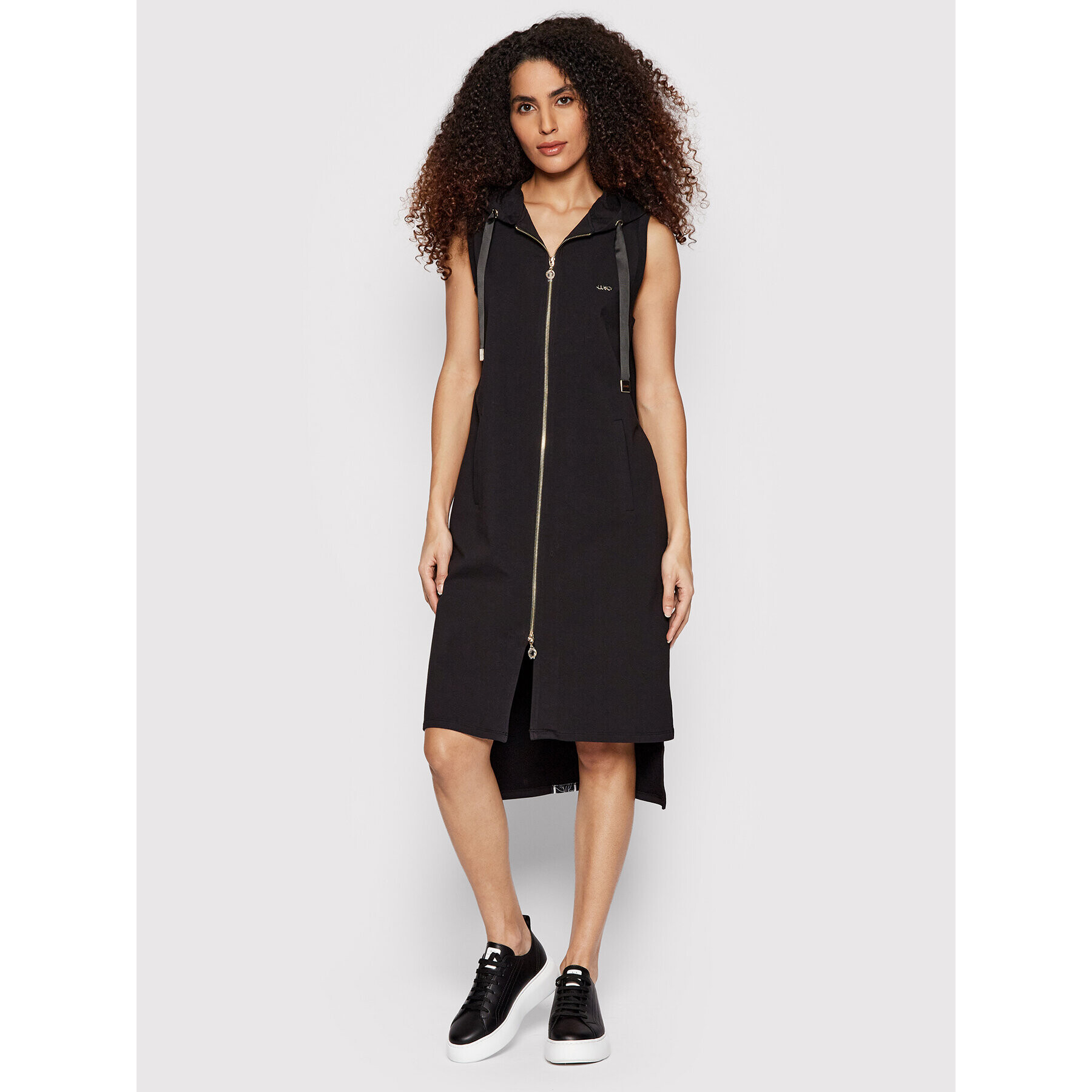 Liu Jo Плетена рокля TA2147 FS090 Черен Regular Fit - Pepit.bg