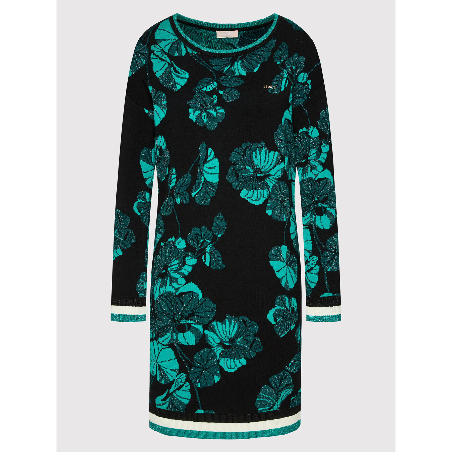 Liu Jo Sport Плетена рокля TF2267 MA71M Черен Regular Fit - Pepit.bg
