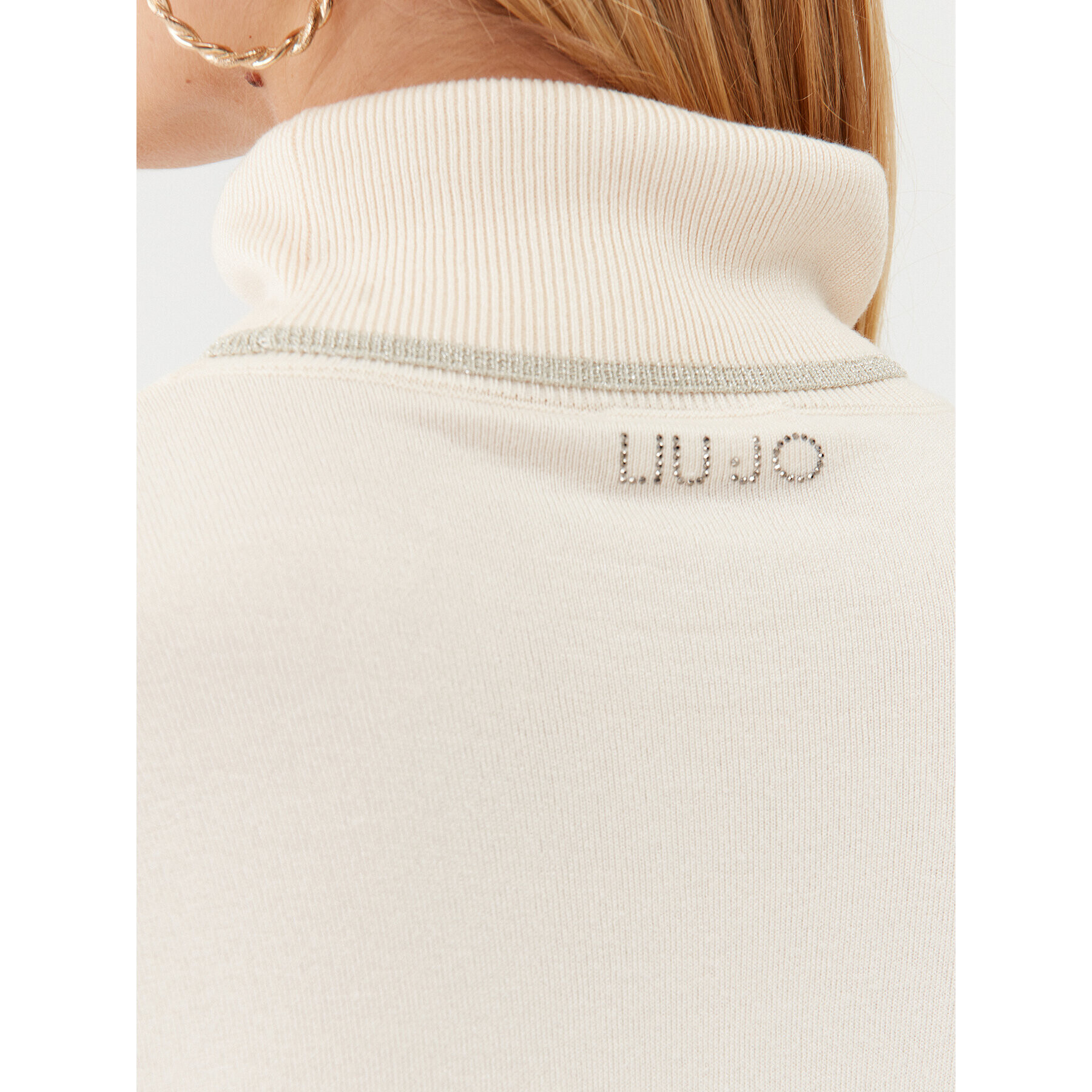 Liu Jo Поло MF3390 MS49I Екрю Regular Fit - Pepit.bg