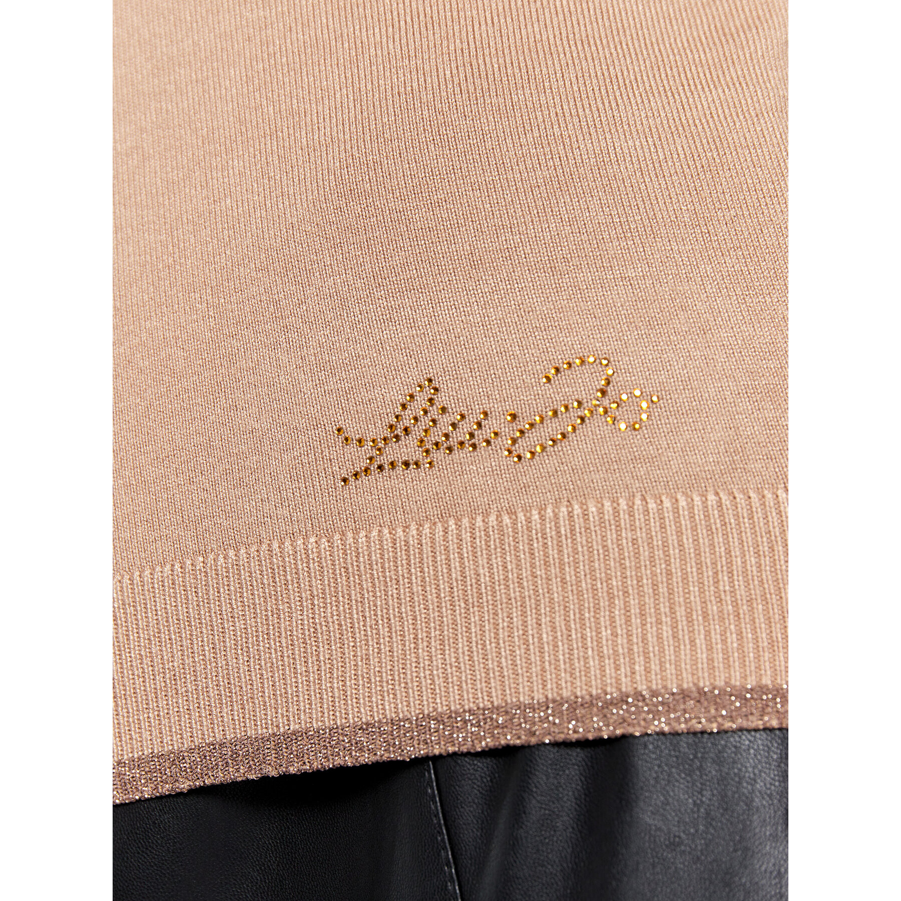 Liu Jo Поло WF2478 MS49I Кафяв Slim Fit - Pepit.bg