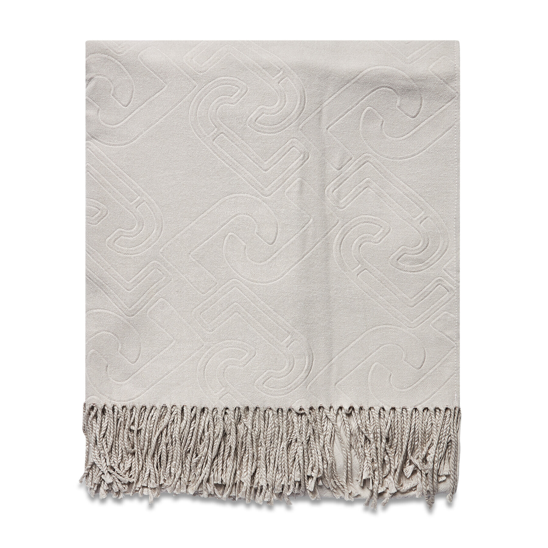 Liu Jo Пончо Poncho Double Embo 3F1050 T0300 Сив Regular Fit - Pepit.bg