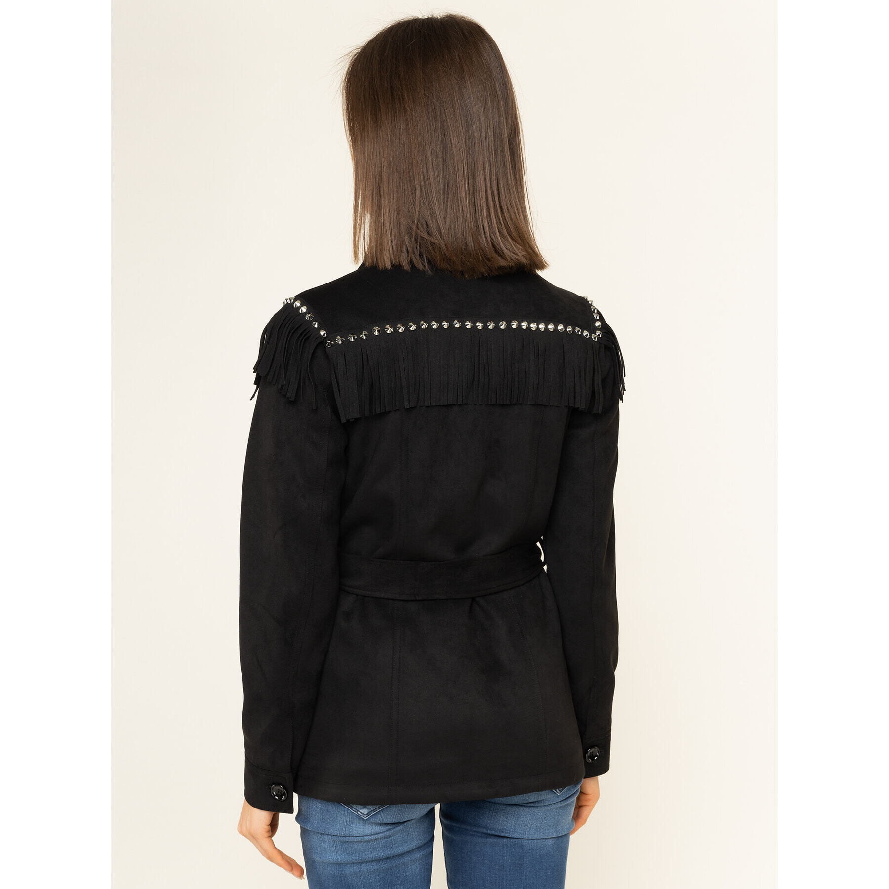 Liu Jo Преходно яке W69418 E0601 Черен Regular Fit - Pepit.bg