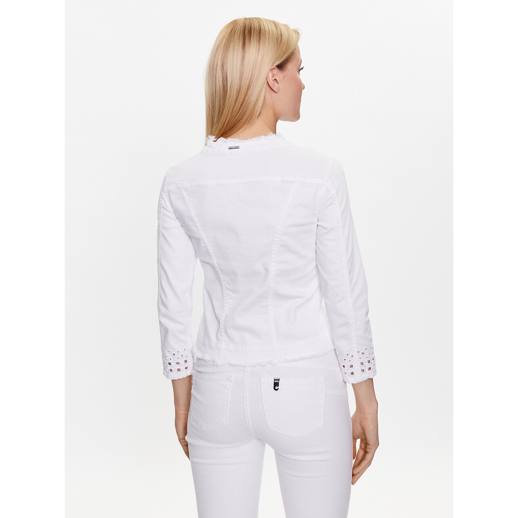 Liu Jo Преходно яке WA3230 T4033 Бял Regular Fit - Pepit.bg