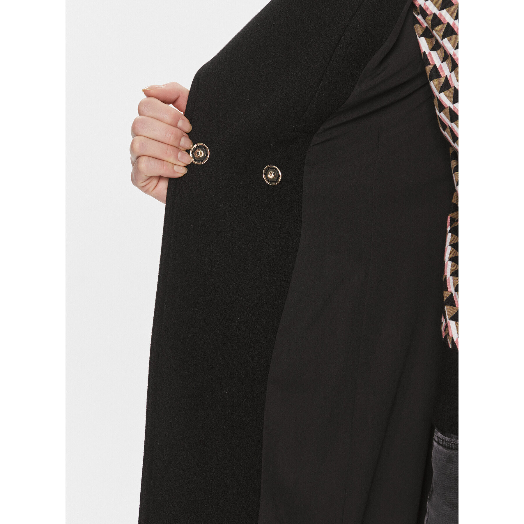 Liu Jo Преходно палто MF3271 J4600 Черен Regular Fit - Pepit.bg