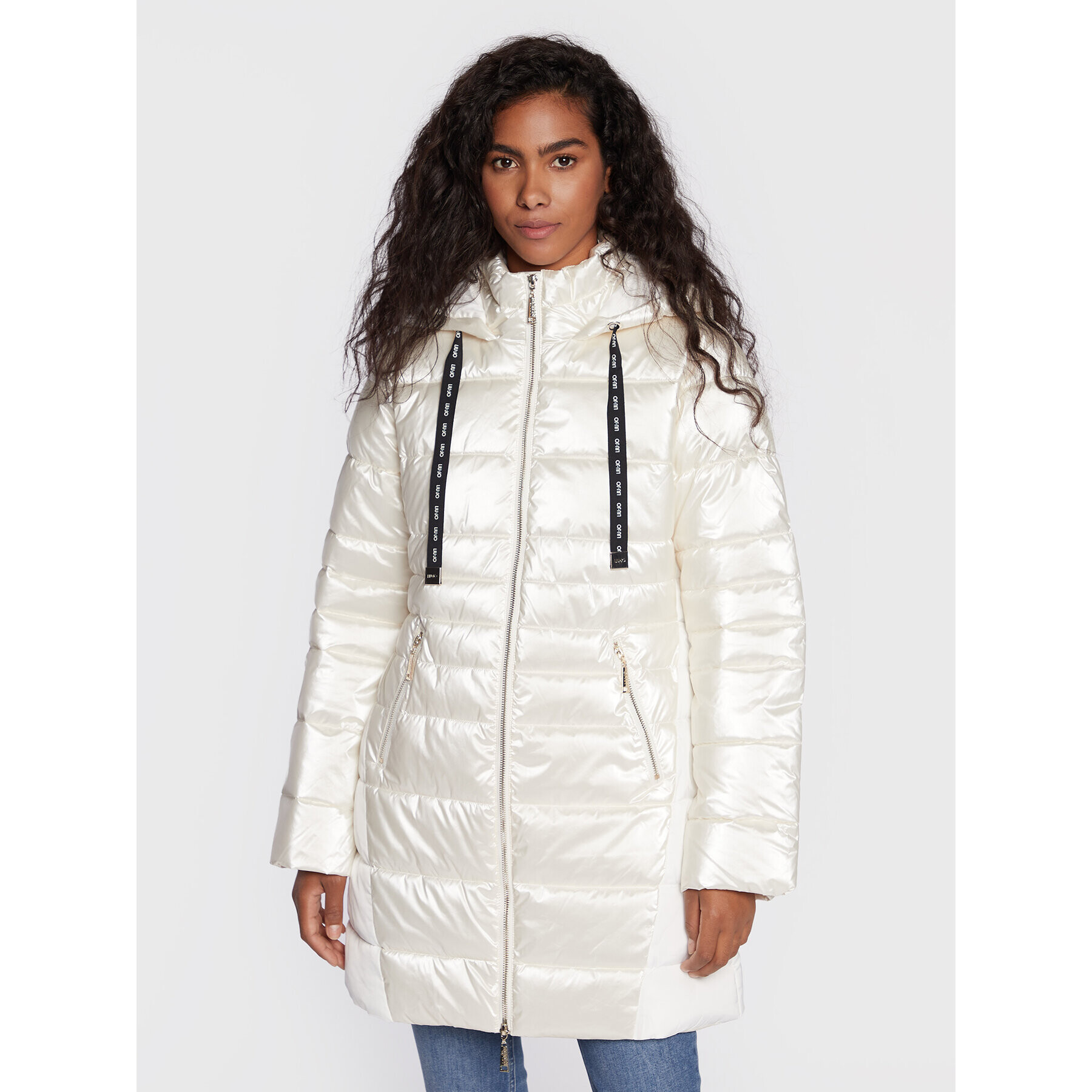 Liu Jo Sport Пухено яке TF2178 T3148 Бежов Regular Fit - Pepit.bg