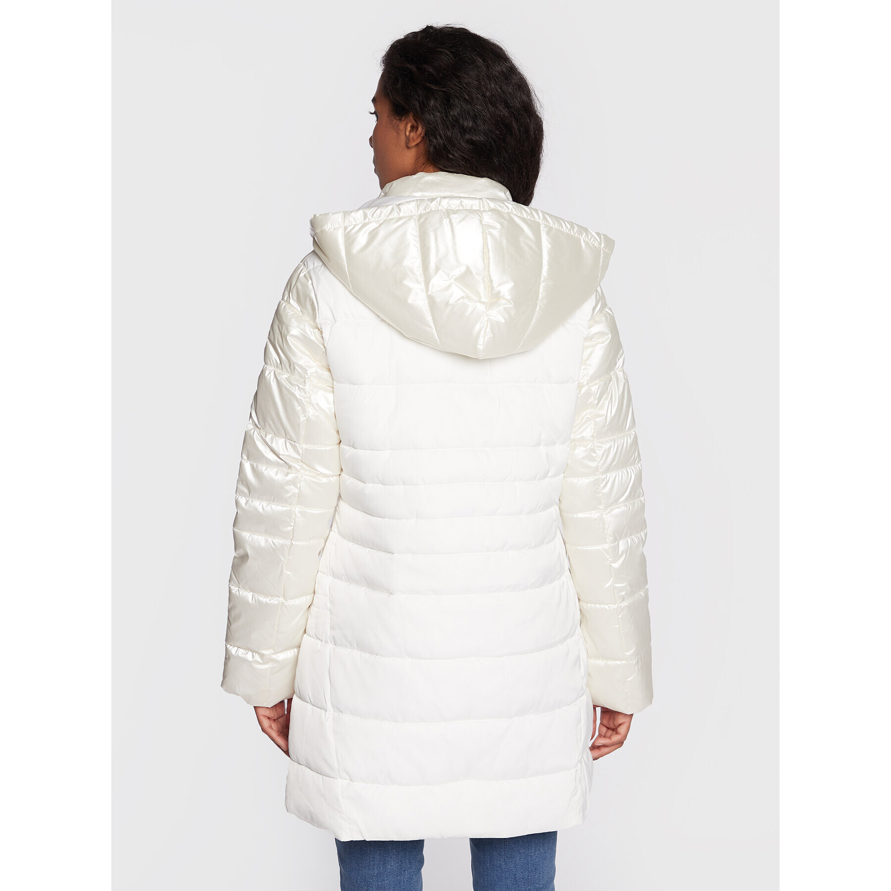 Liu Jo Sport Пухено яке TF2178 T3148 Бежов Regular Fit - Pepit.bg