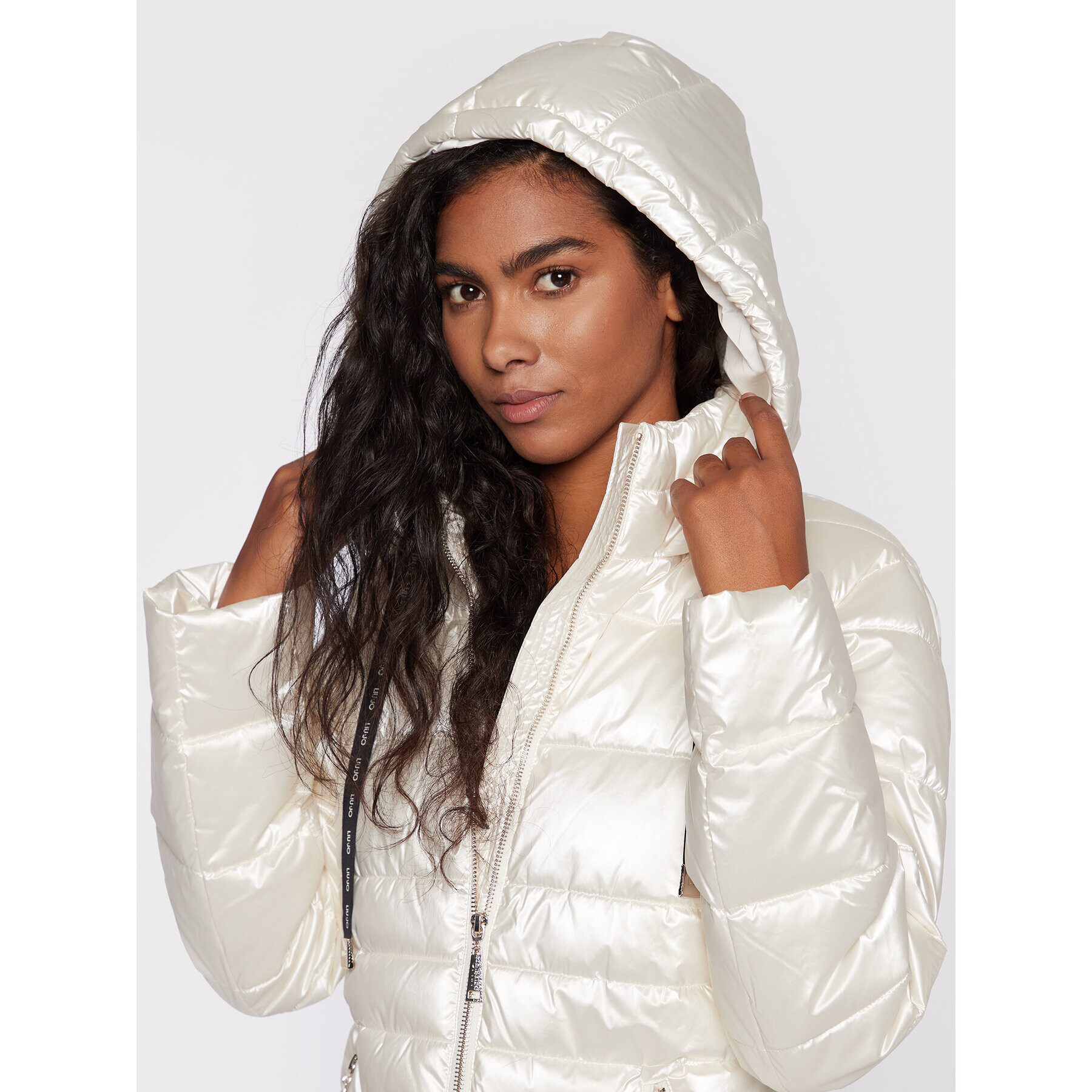 Liu Jo Sport Пухено яке TF2178 T3148 Бежов Regular Fit - Pepit.bg