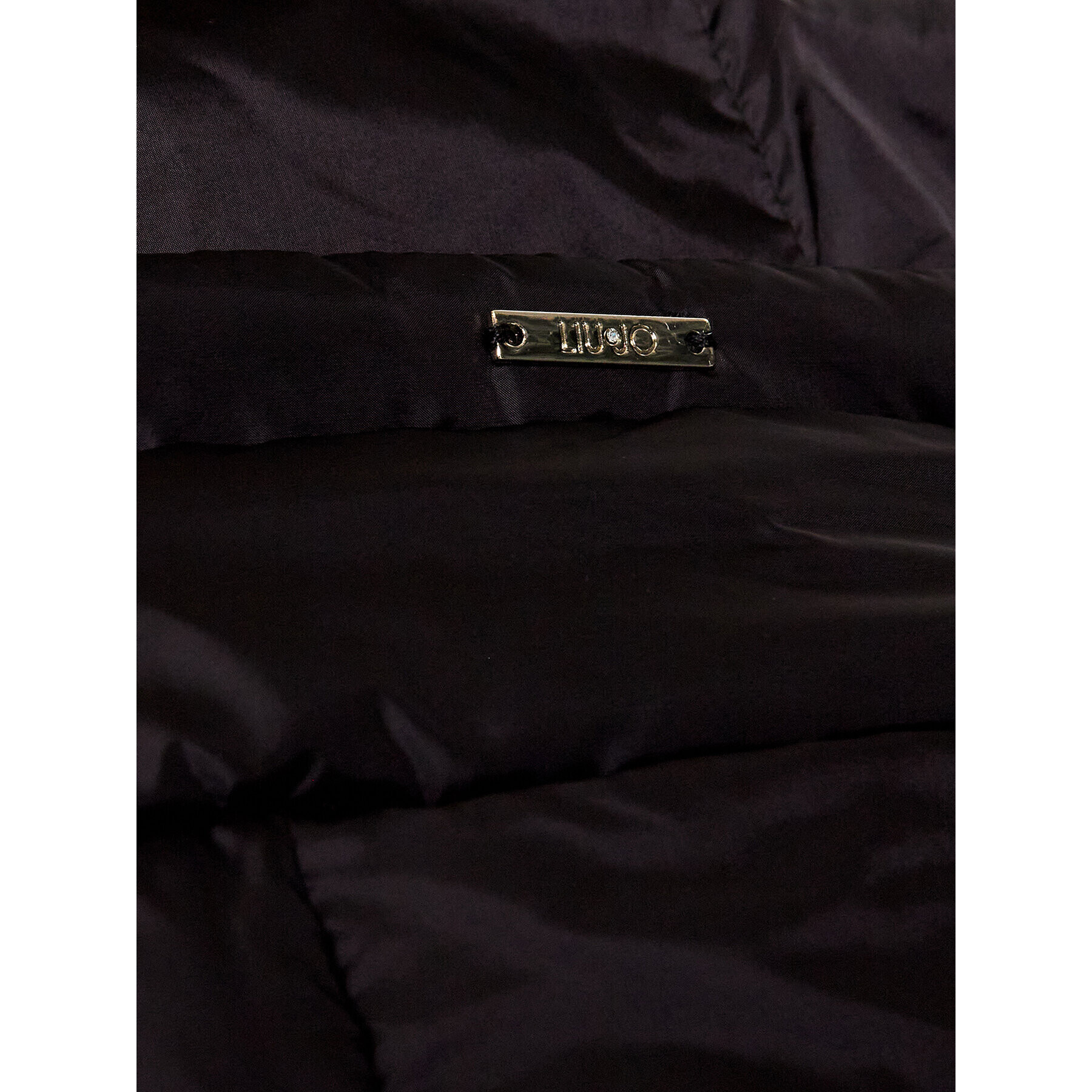 Liu Jo Пухено яке WF1065 T4573 Черен Regular Fit - Pepit.bg