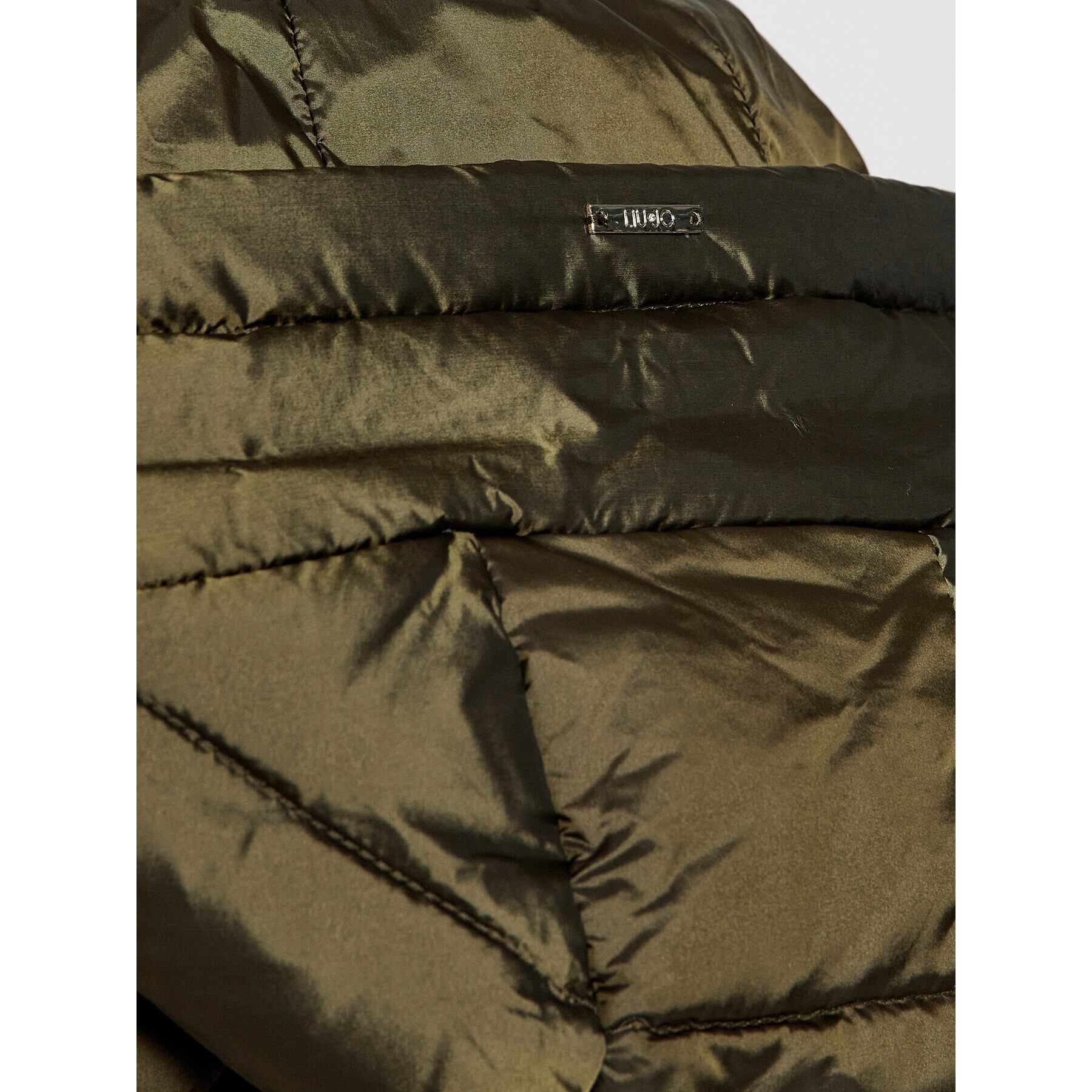 Liu Jo Пухено яке WF1065 T4573 Зелен Regular Fit - Pepit.bg