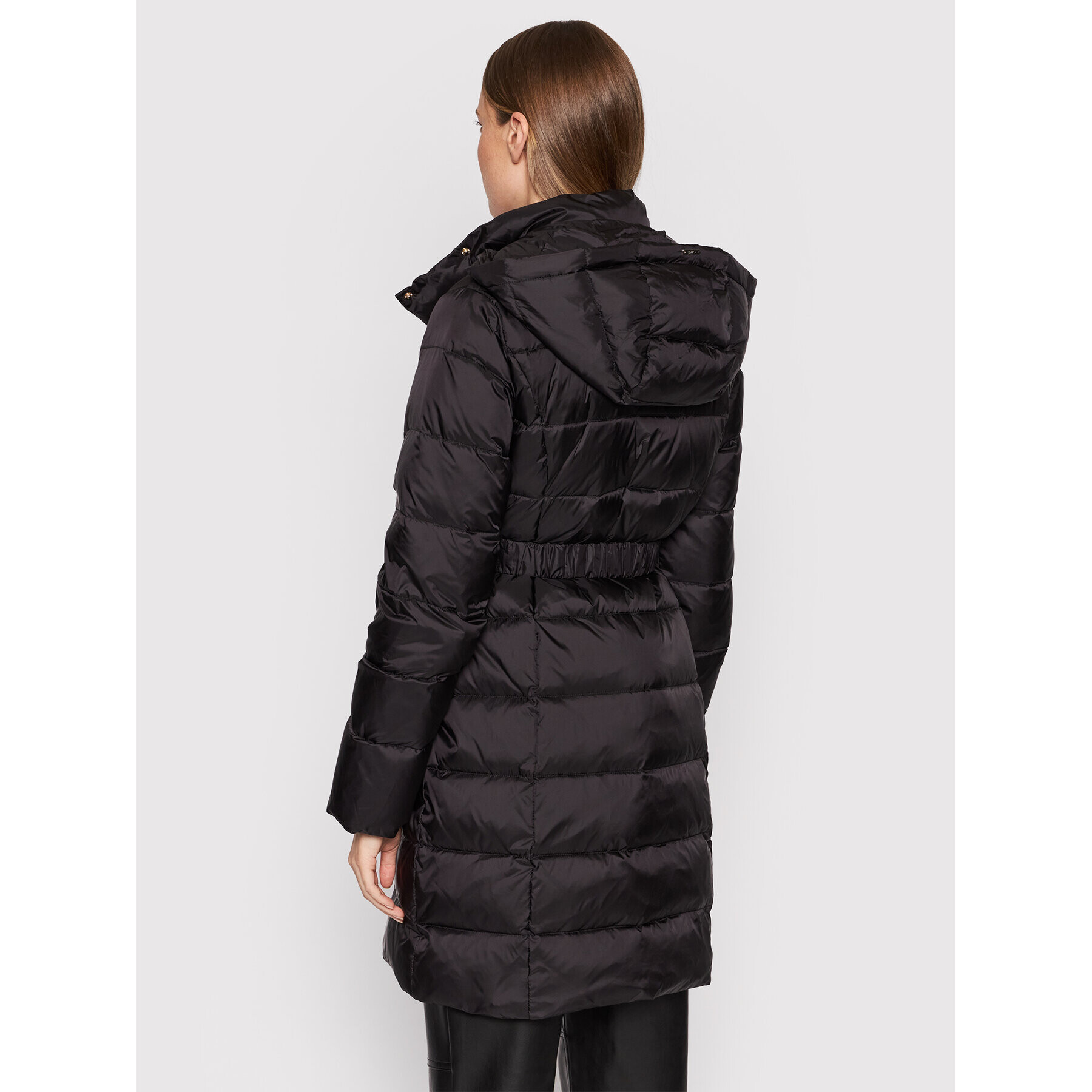 Liu Jo Пухено яке WF1074 T4573 Черен Regular Fit - Pepit.bg