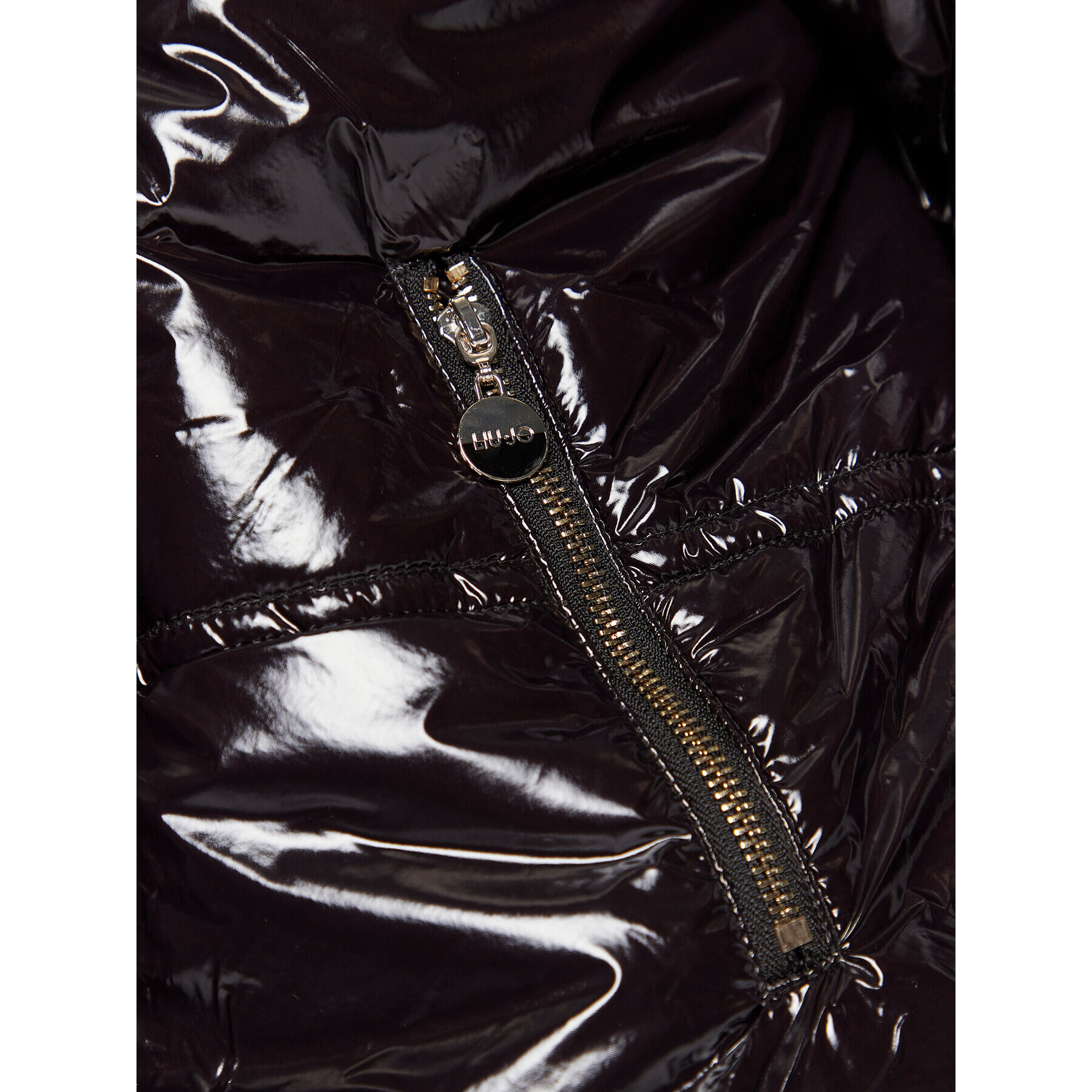 Liu Jo Пухено яке TF2170 T3149 Черен Regular Fit - Pepit.bg