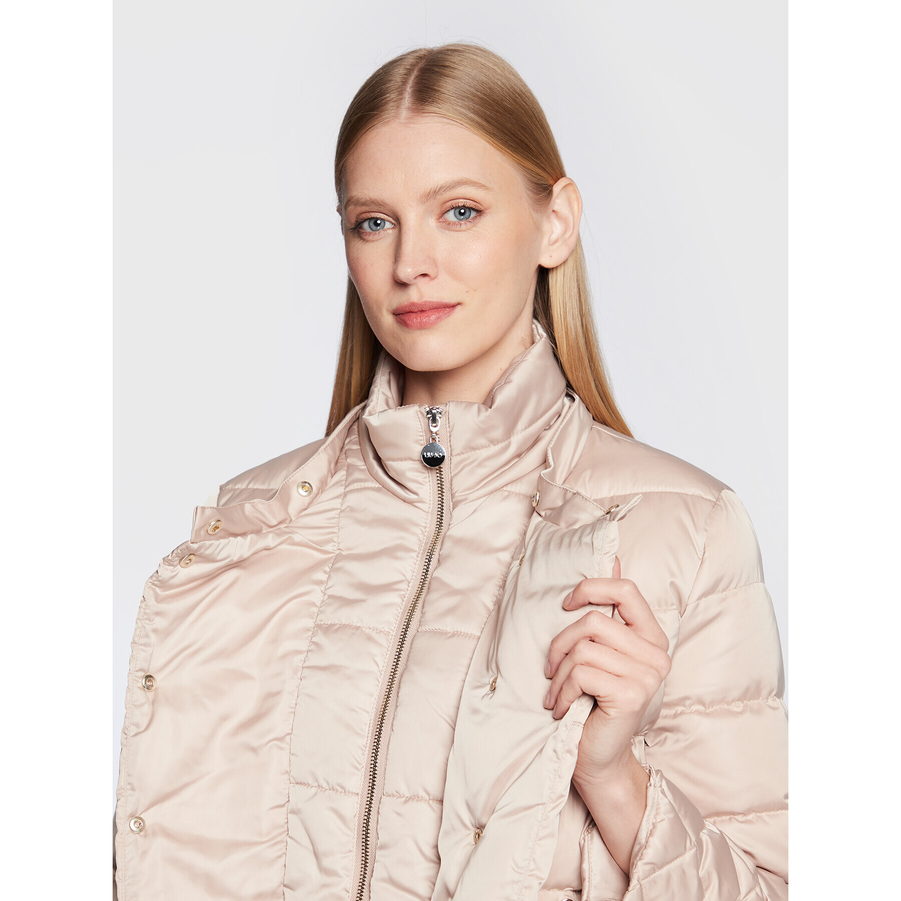 Liu Jo Sport Пухено яке TF2184 T4558 Бежов Regular Fit - Pepit.bg