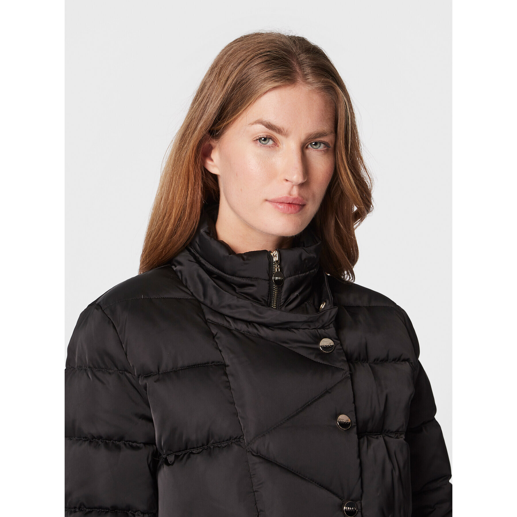 Liu Jo Sport Пухено яке TF2184 T4558 Черен Regular Fit - Pepit.bg