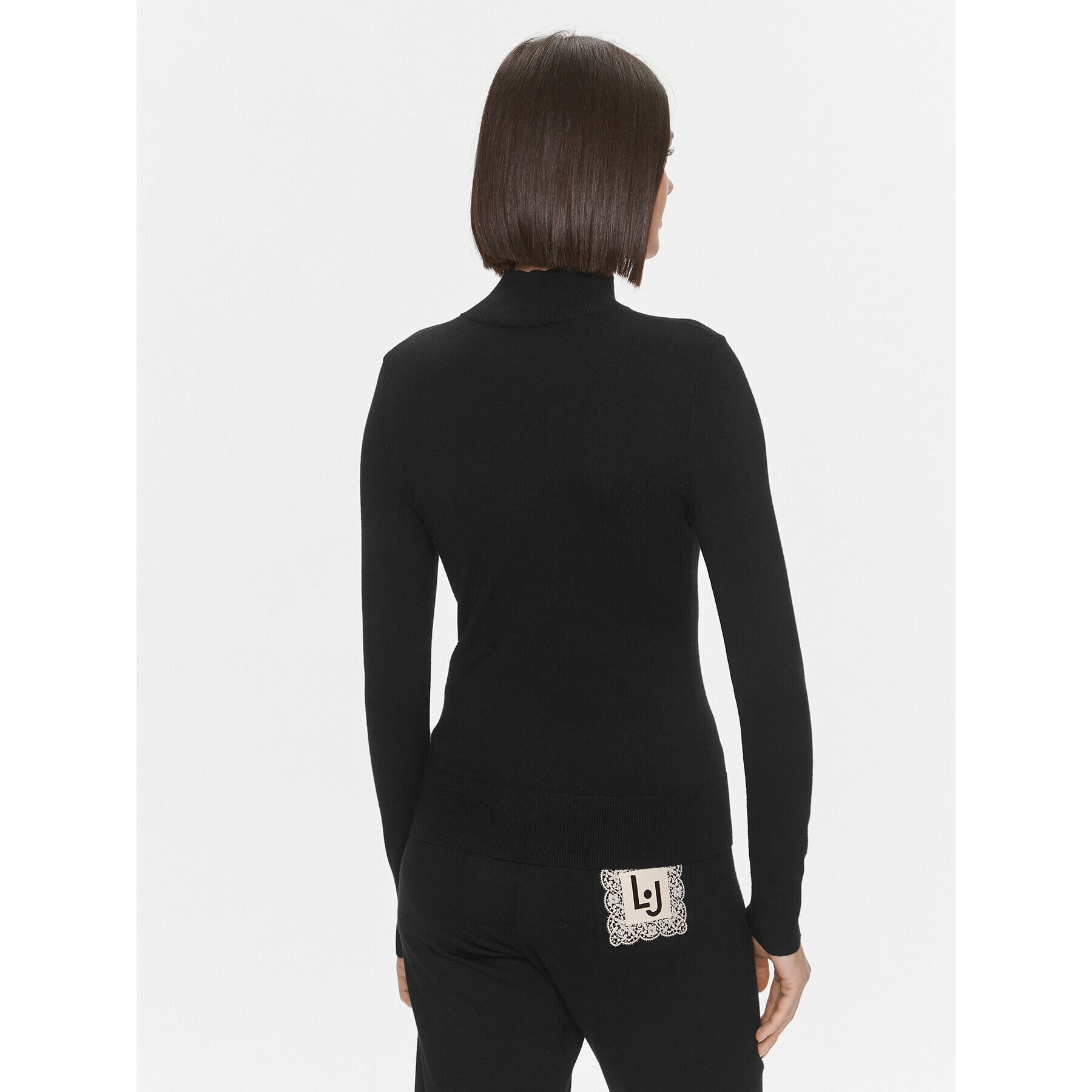 Liu Jo Пуловер 5F3086 MS49I Черен Slim Fit - Pepit.bg