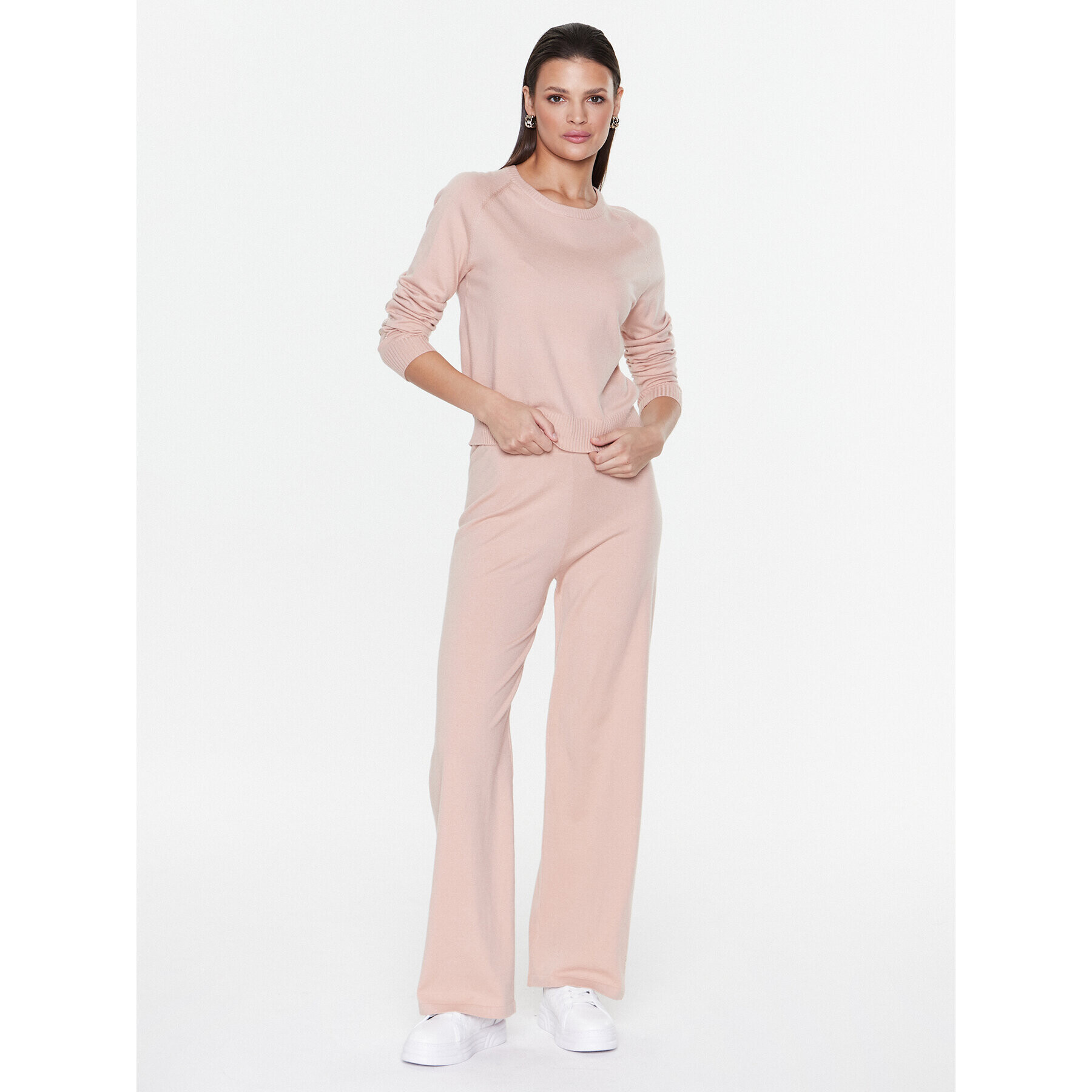 Liu Jo Sport Пуловер TA3100 MS005 Бежов Regular Fit - Pepit.bg