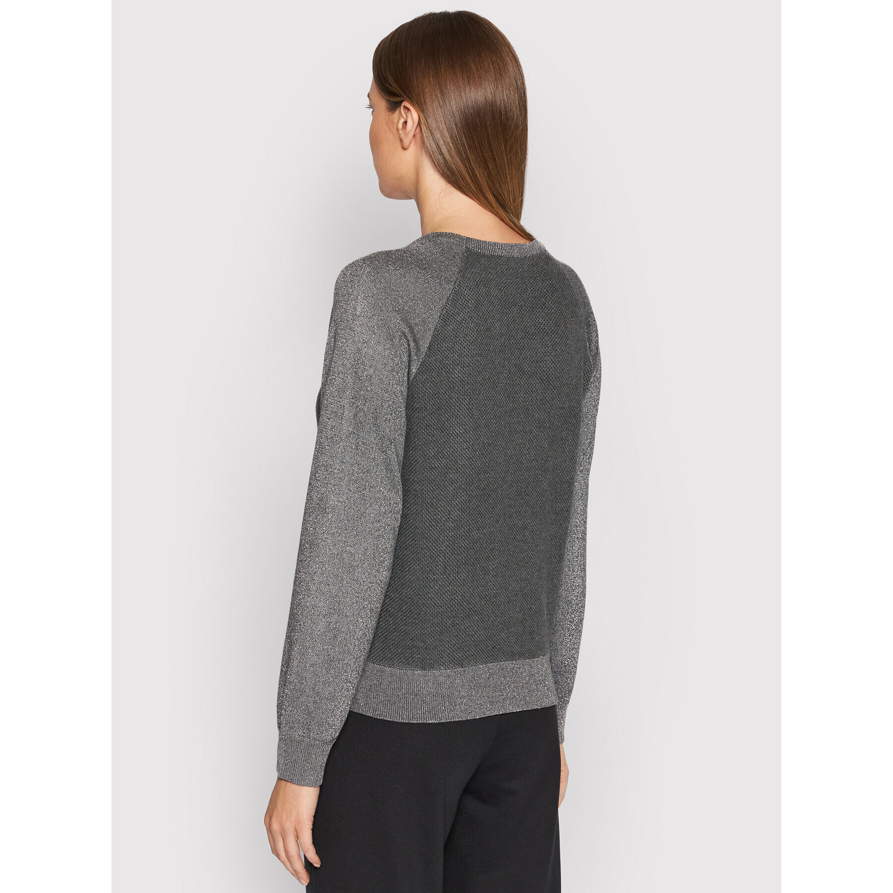 Liu Jo Sport Пуловер TF1189 MA831 Сив Regular Fit - Pepit.bg