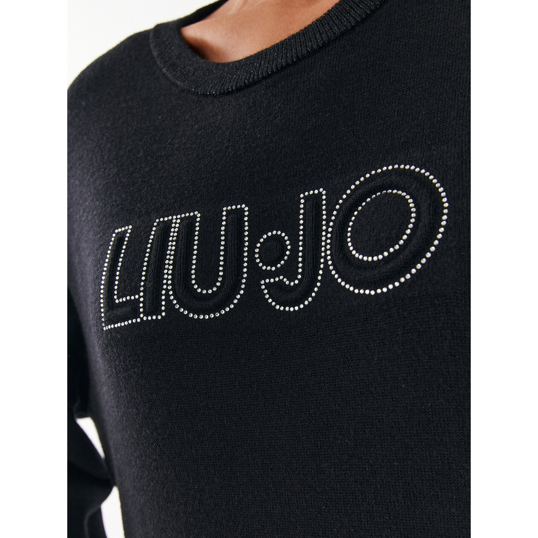 Liu Jo Пуловер TF3134 MA63M Черен Regular Fit - Pepit.bg