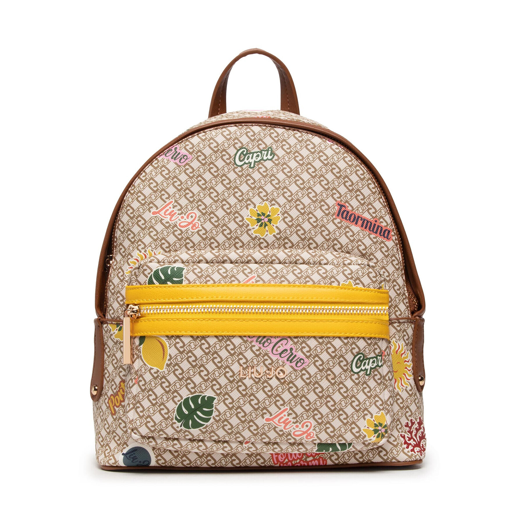 Liu Jo Раница Ecs M Backpack NA2013 E0017 Бежов - Pepit.bg