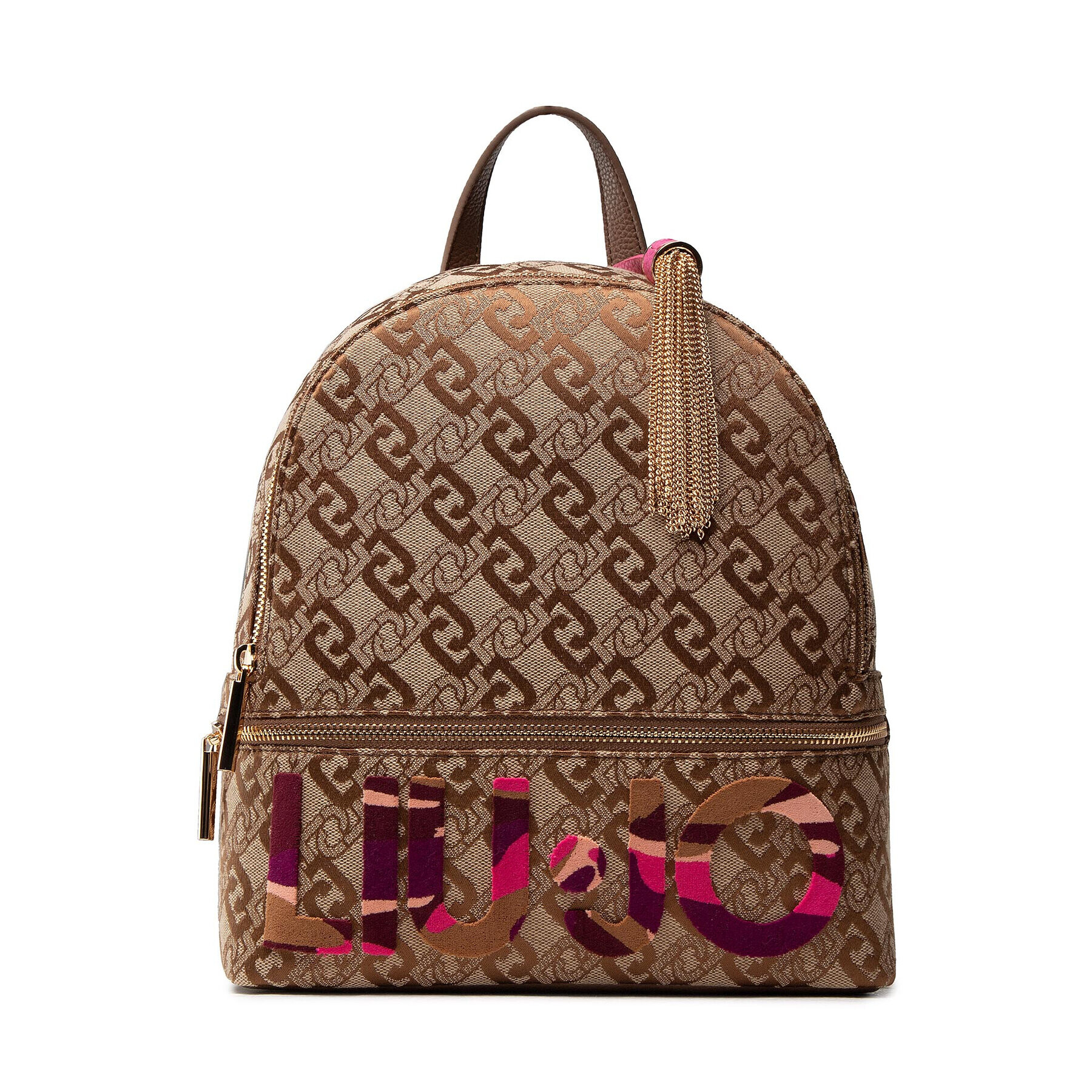 Liu Jo Раница M Backpack NF1210 T6438 Кафяв - Pepit.bg