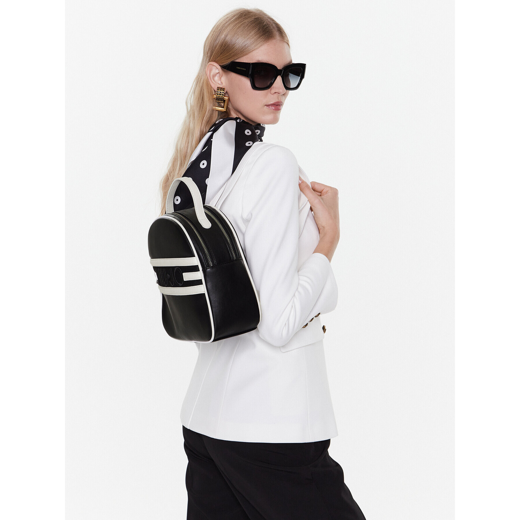 Liu Jo Раница Ecs M Backpack AA3185 E0050 Черен - Pepit.bg