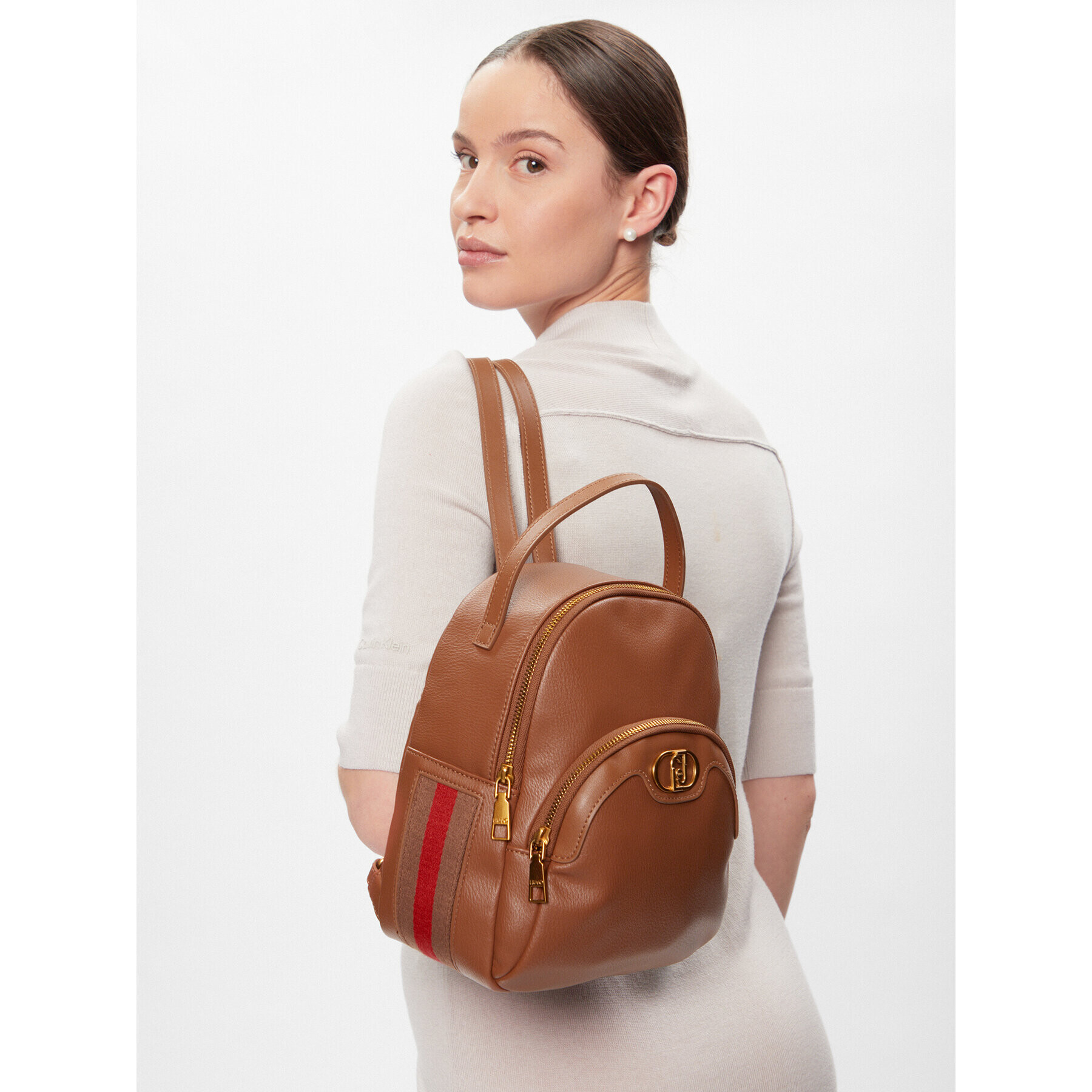 Liu Jo Раница Ecs M Backpack AA4029 E0031 Кафяв - Pepit.bg