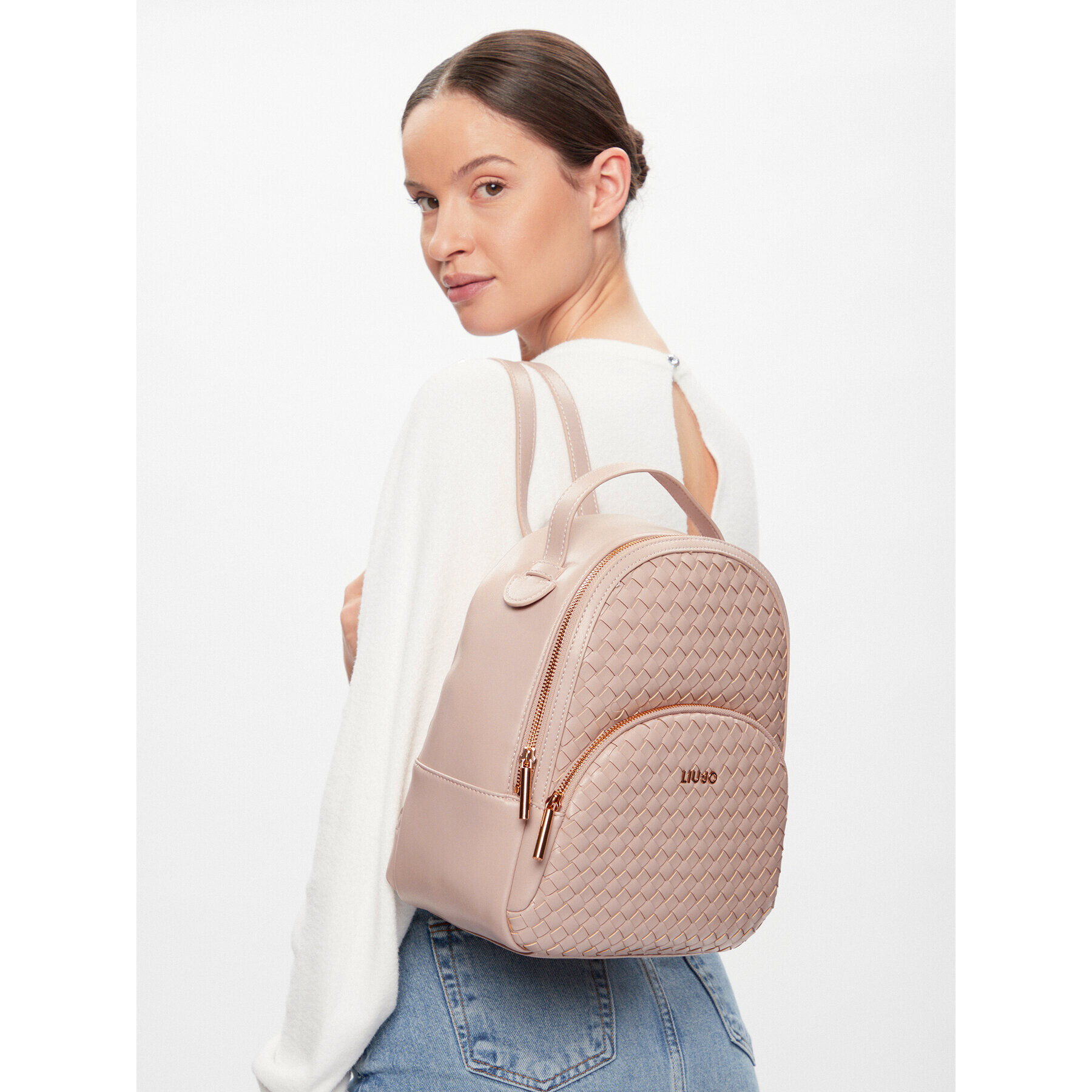 Liu Jo Раница Ecs M Backpack AA4160 E0513 Розов - Pepit.bg
