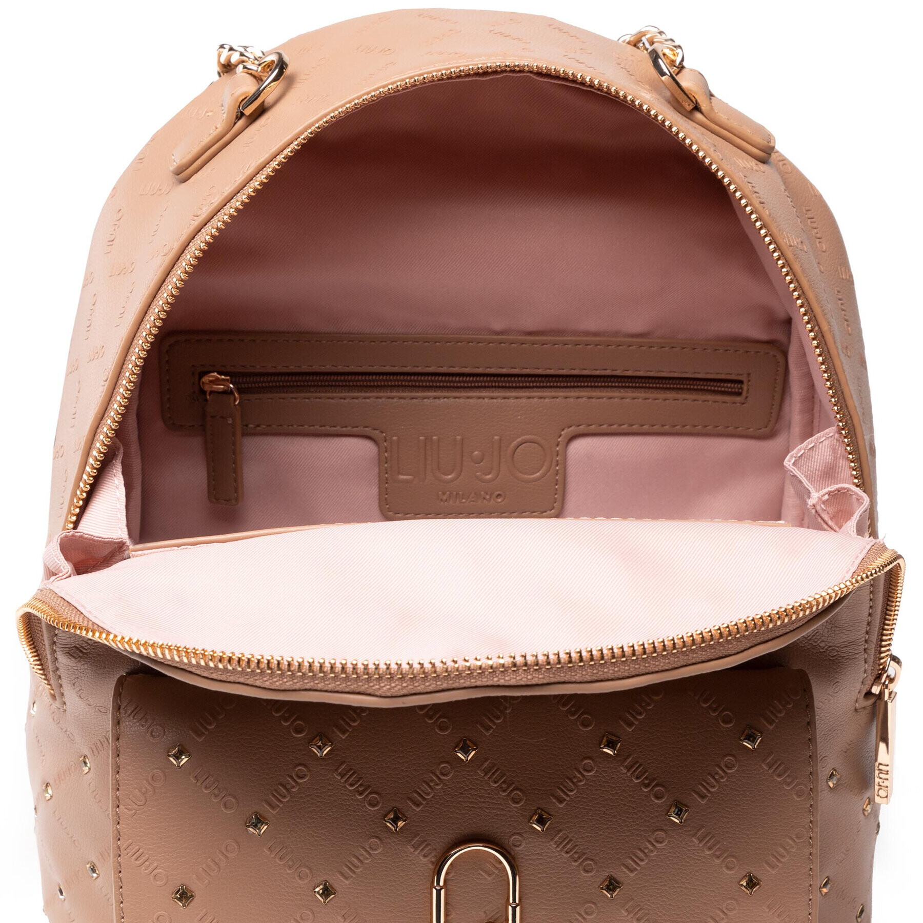 Liu Jo Раница M Backpack AA2243 E0059 Кафяв - Pepit.bg