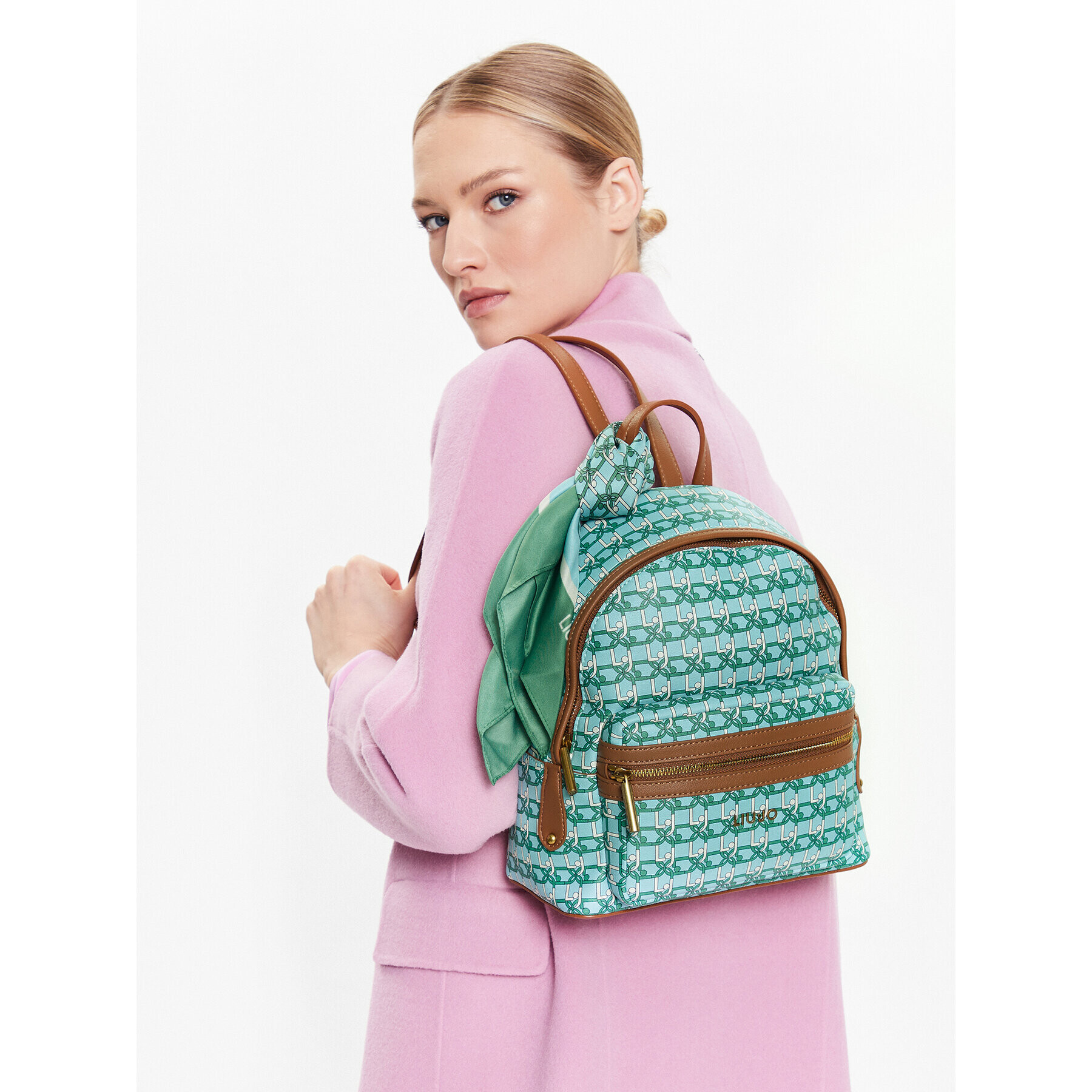Liu Jo Раница M Backpack AA3328 E0538 Син - Pepit.bg