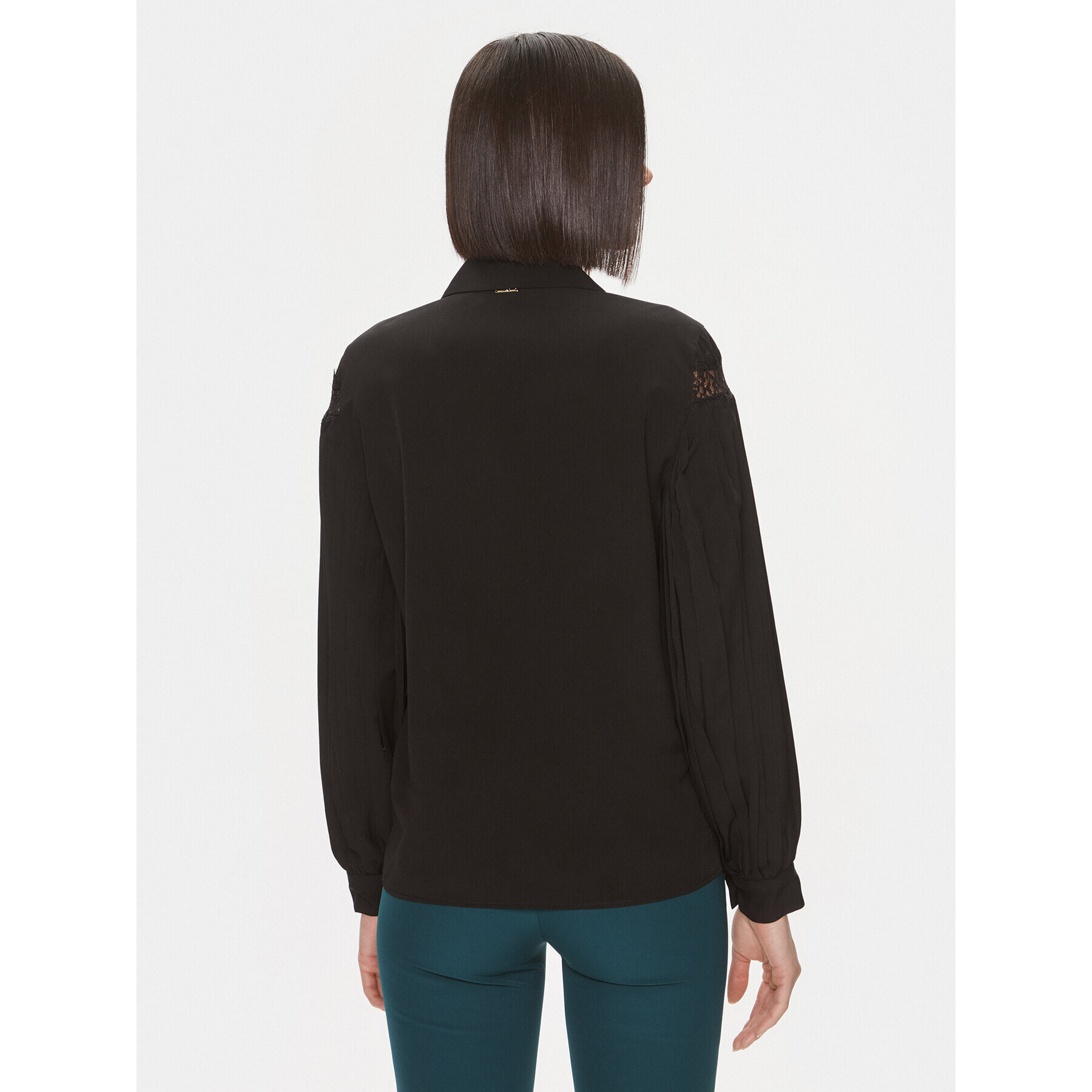 Liu Jo Риза MF3137 T9121 Черен Relaxed Fit - Pepit.bg