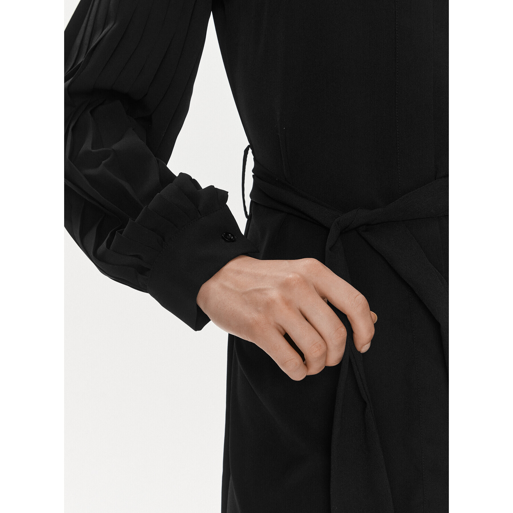 Liu Jo Рокля тип риза MF3136 T9121 Черен Regular Fit - Pepit.bg
