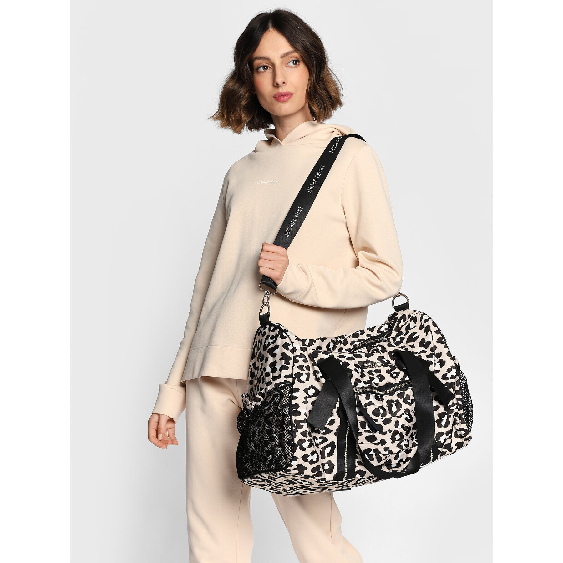 Liu Jo Сак Ecs Borsa Tessuto TF2089 T0300 Бежов - Pepit.bg