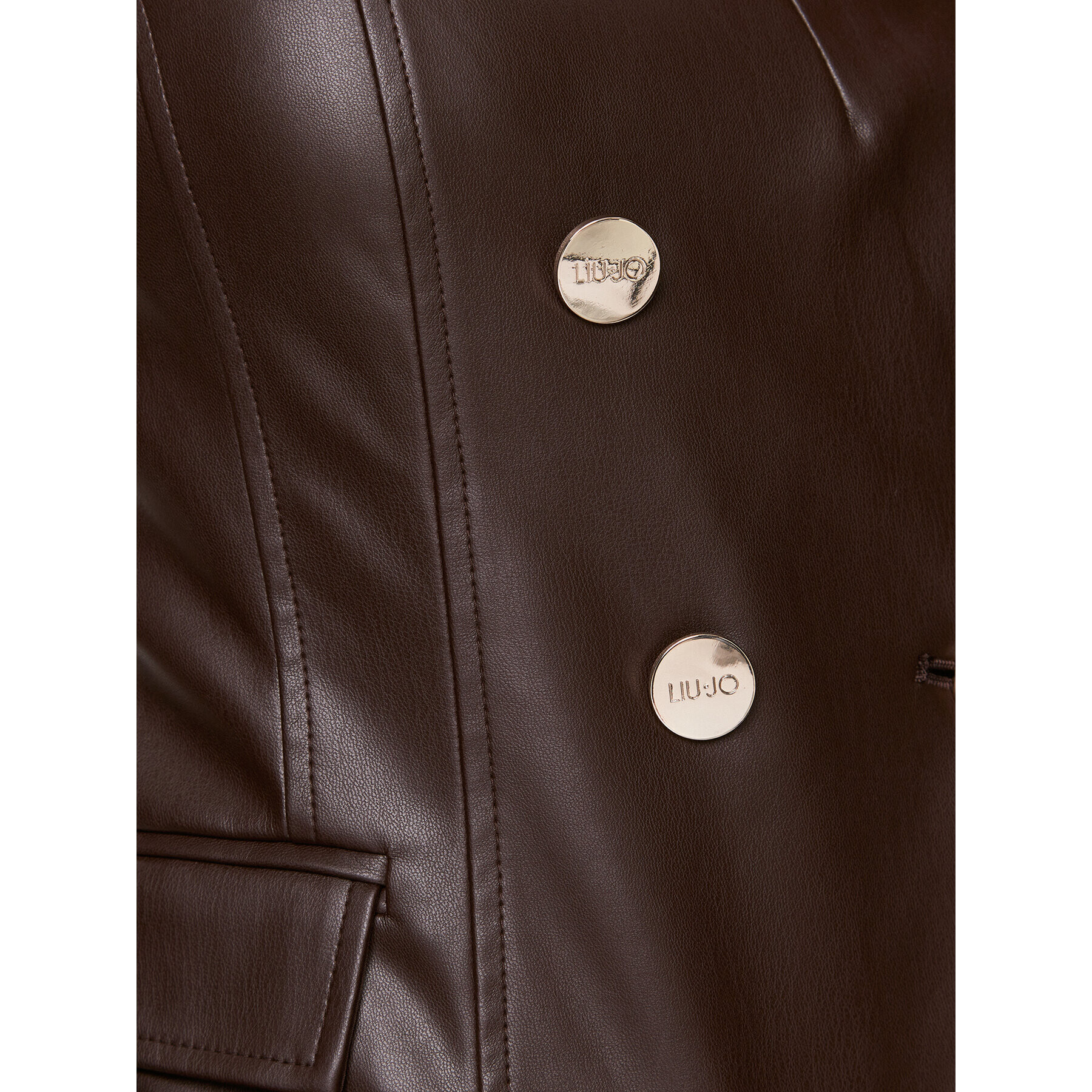 Liu Jo Сако CF3012 E0624 Кафяв Regular Fit - Pepit.bg