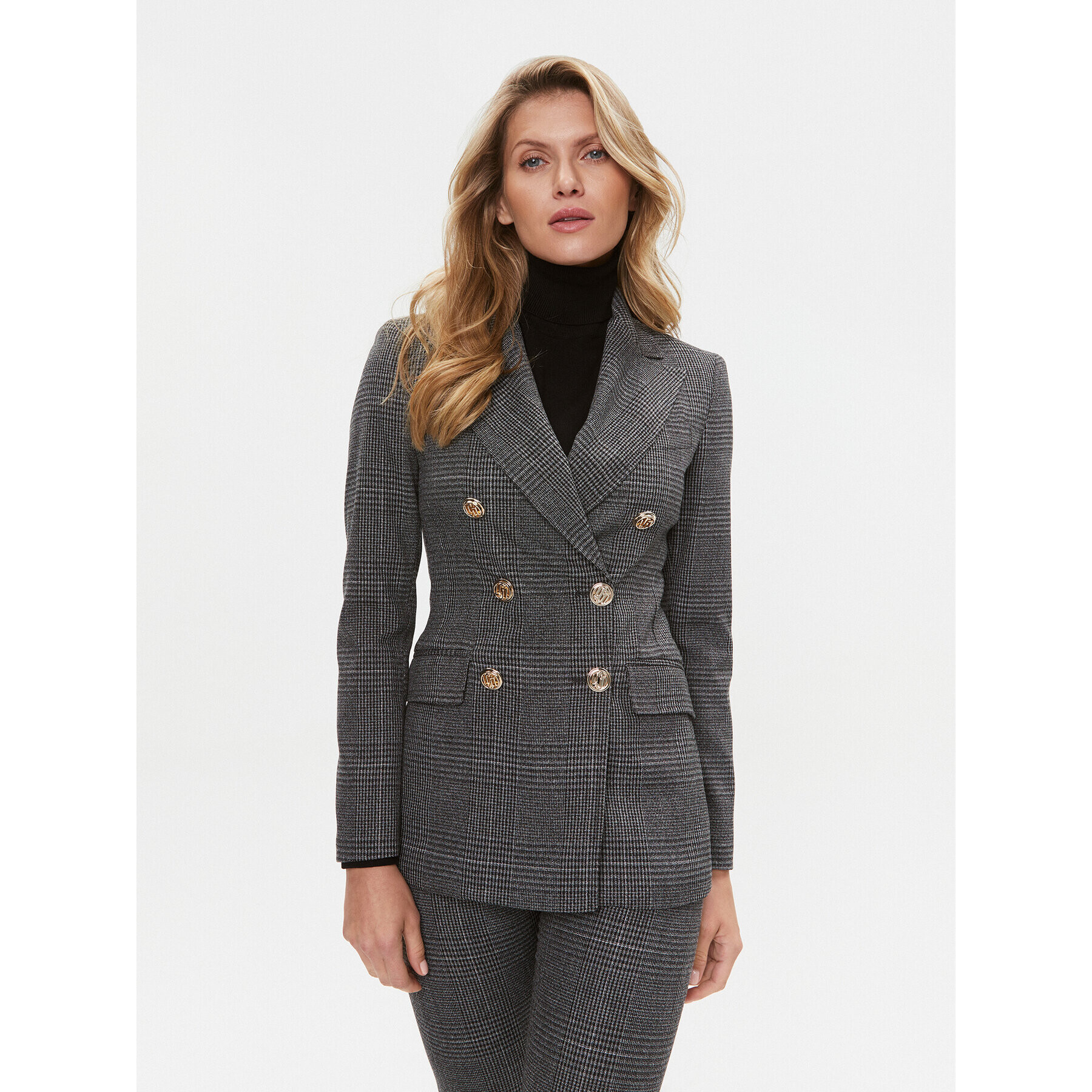 Liu Jo Сако CF3294 T2529 Сив Regular Fit - Pepit.bg